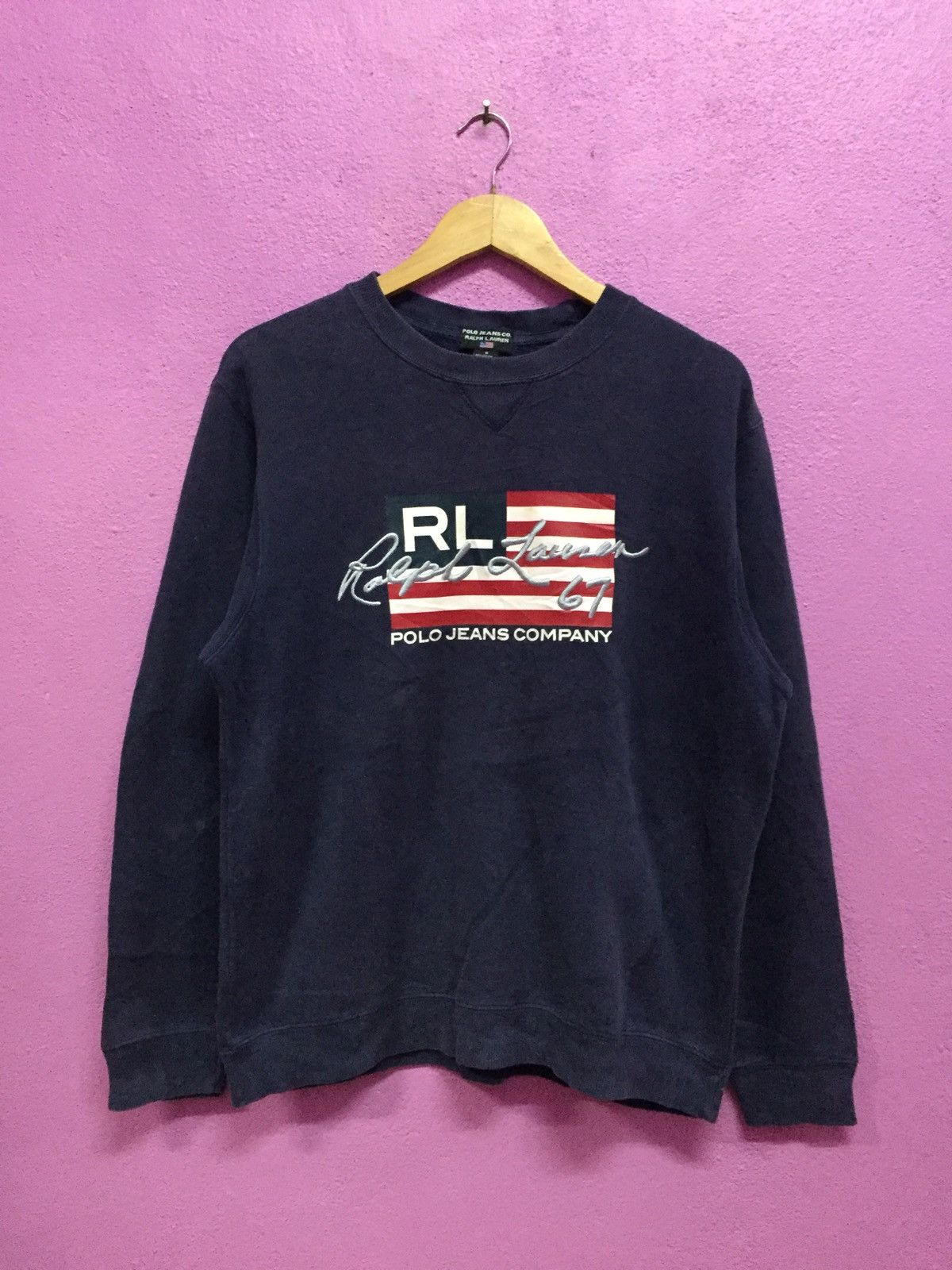 Ralph Lauren Vintage 90’s Polo Jeans Ralph Lauren Sweatshirts Size S Size US S / EU 44-46 / 1 - 1 Thumbnail
