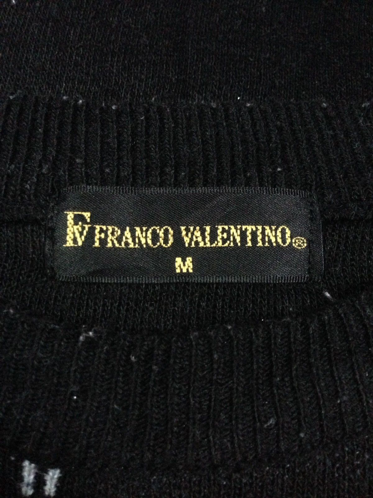 Valentino Vintage 90's Franco Valentino Italy Sweatshirts Size M Size US M / EU 48-50 / 2 - 3 Thumbnail