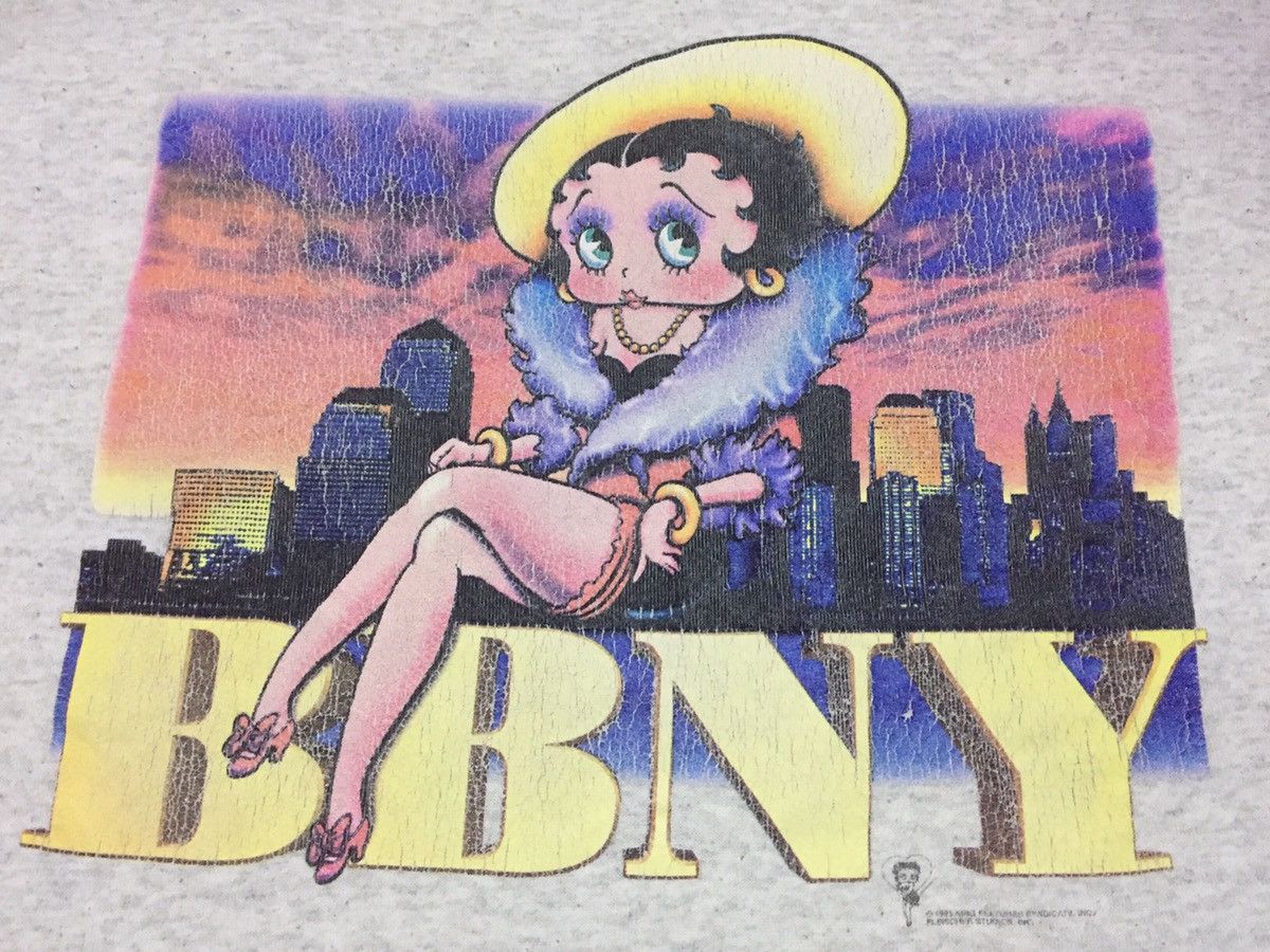 Cartoon Network Vintage 90’s Cartoon Betty Boop Sweatshirts Size US L / EU 52-54 / 3 - 3 Thumbnail