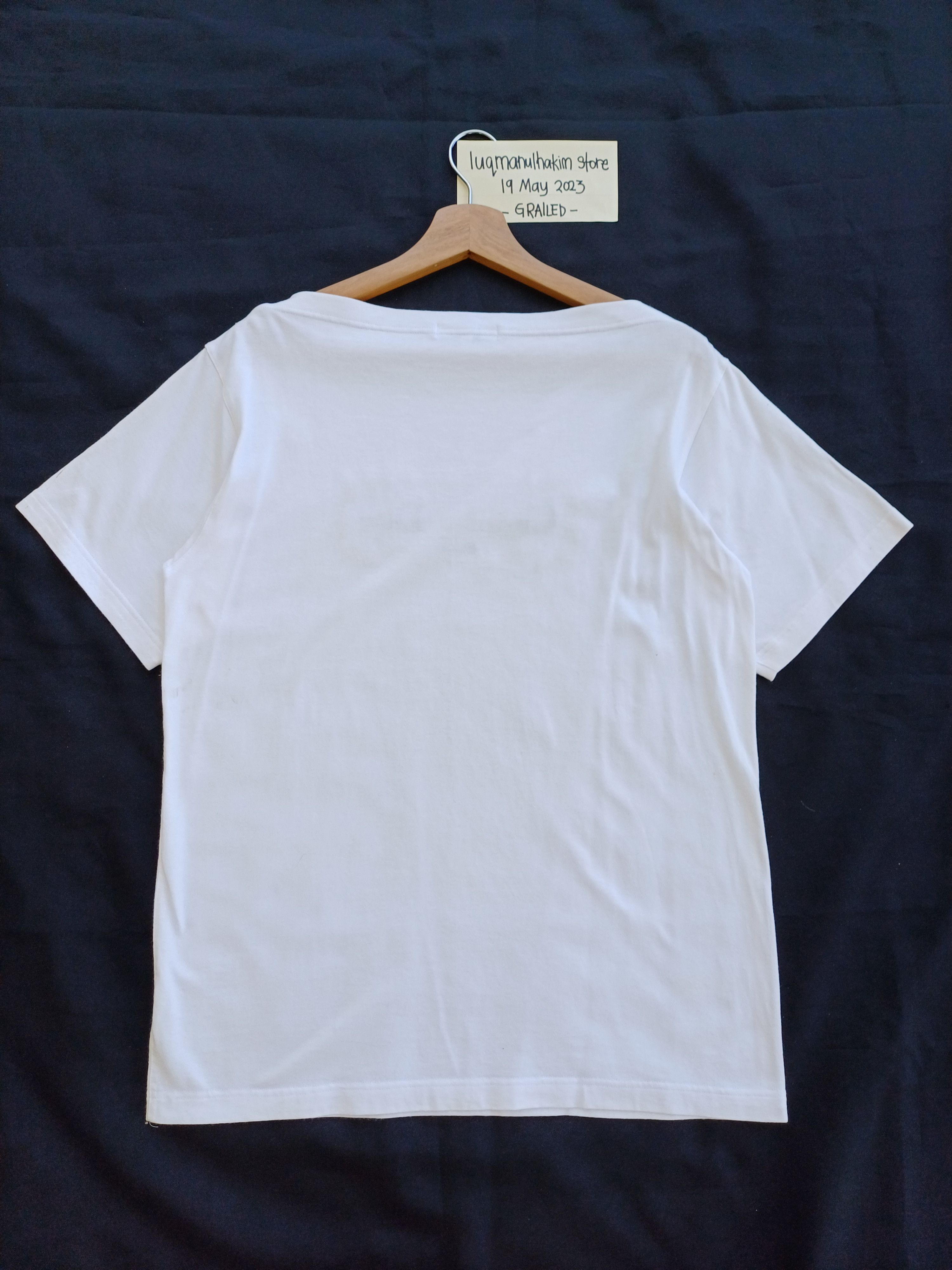 Christian Dior Monsieur Rare Vintage Christian Dior Biglogo Embroidered Spellout Tee Size US M / EU 48-50 / 2 - 13 Thumbnail