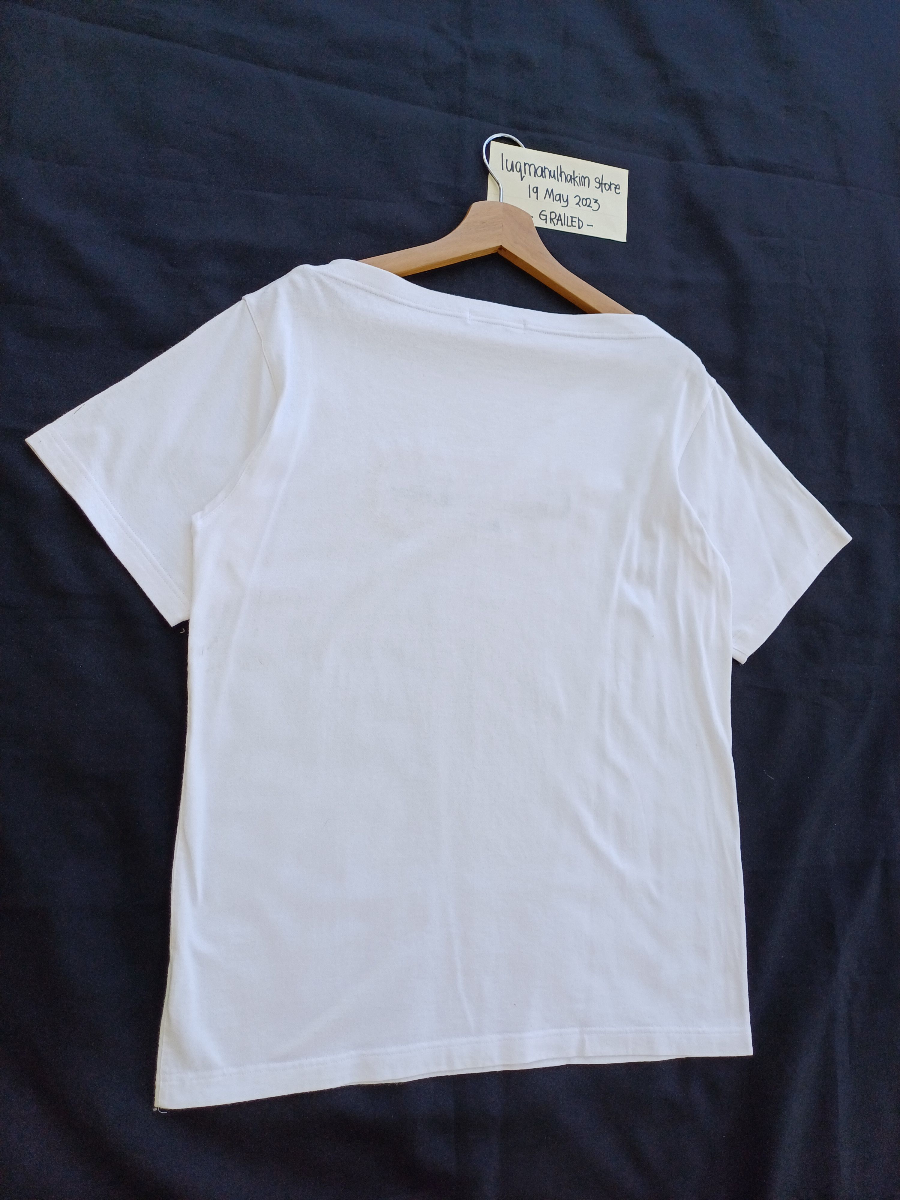 Christian Dior Monsieur Rare Vintage Christian Dior Biglogo Embroidered Spellout Tee Size US M / EU 48-50 / 2 - 14 Thumbnail