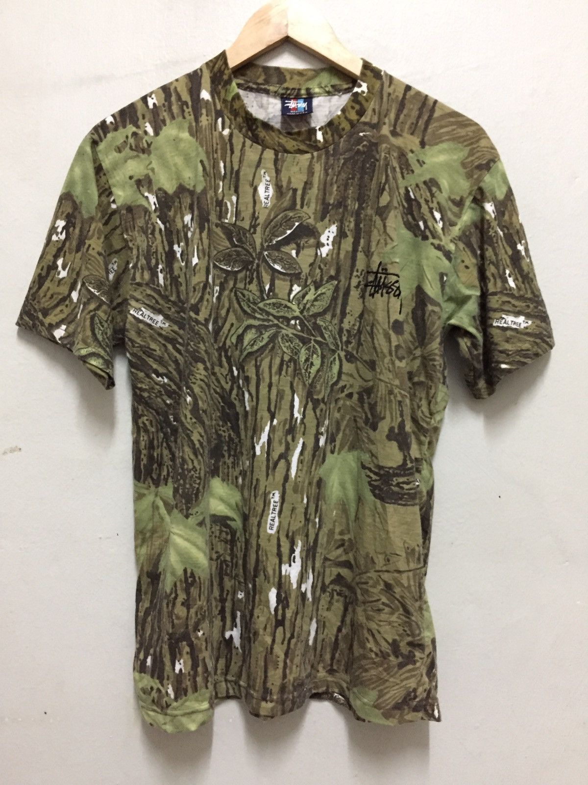 Stussy Stussy Tshirt Fullprint Real Tree Size US M / EU 48-50 / 2 - 1 Thumbnail