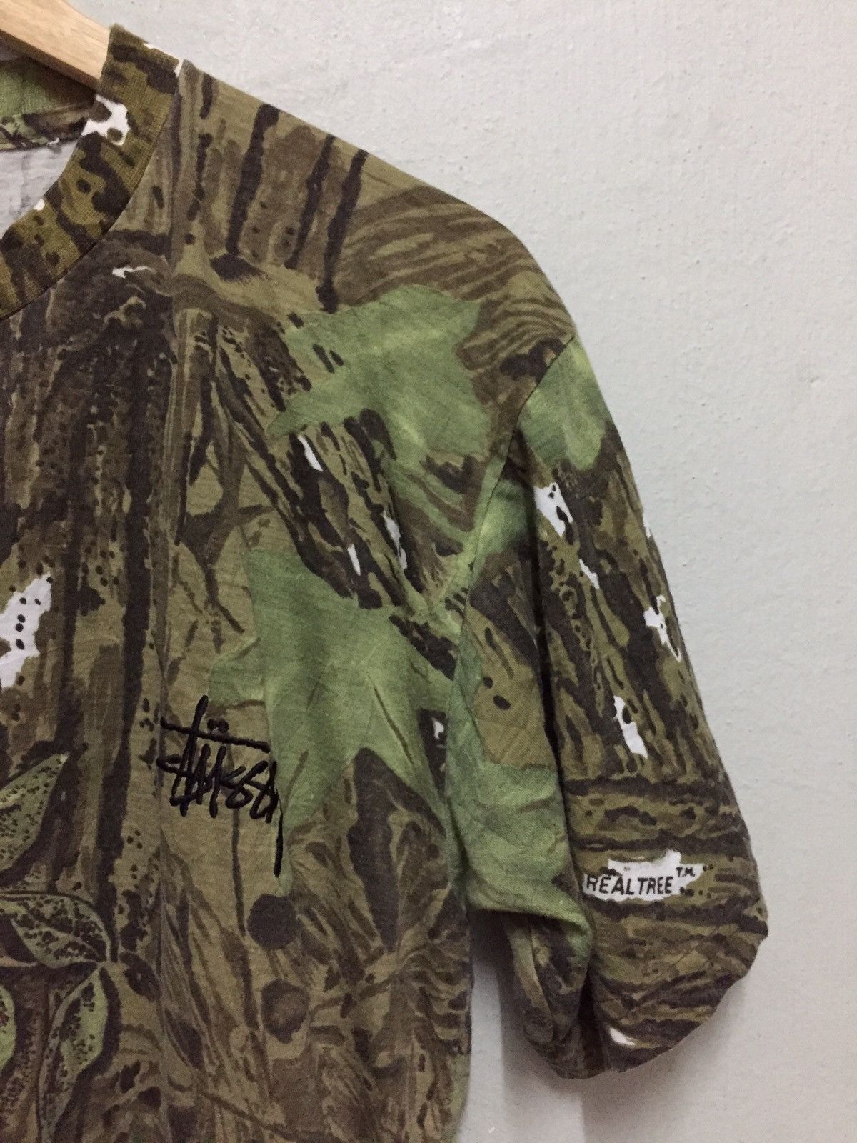 Stussy Stussy Tshirt Fullprint Real Tree Size US M / EU 48-50 / 2 - 2 Thumbnail