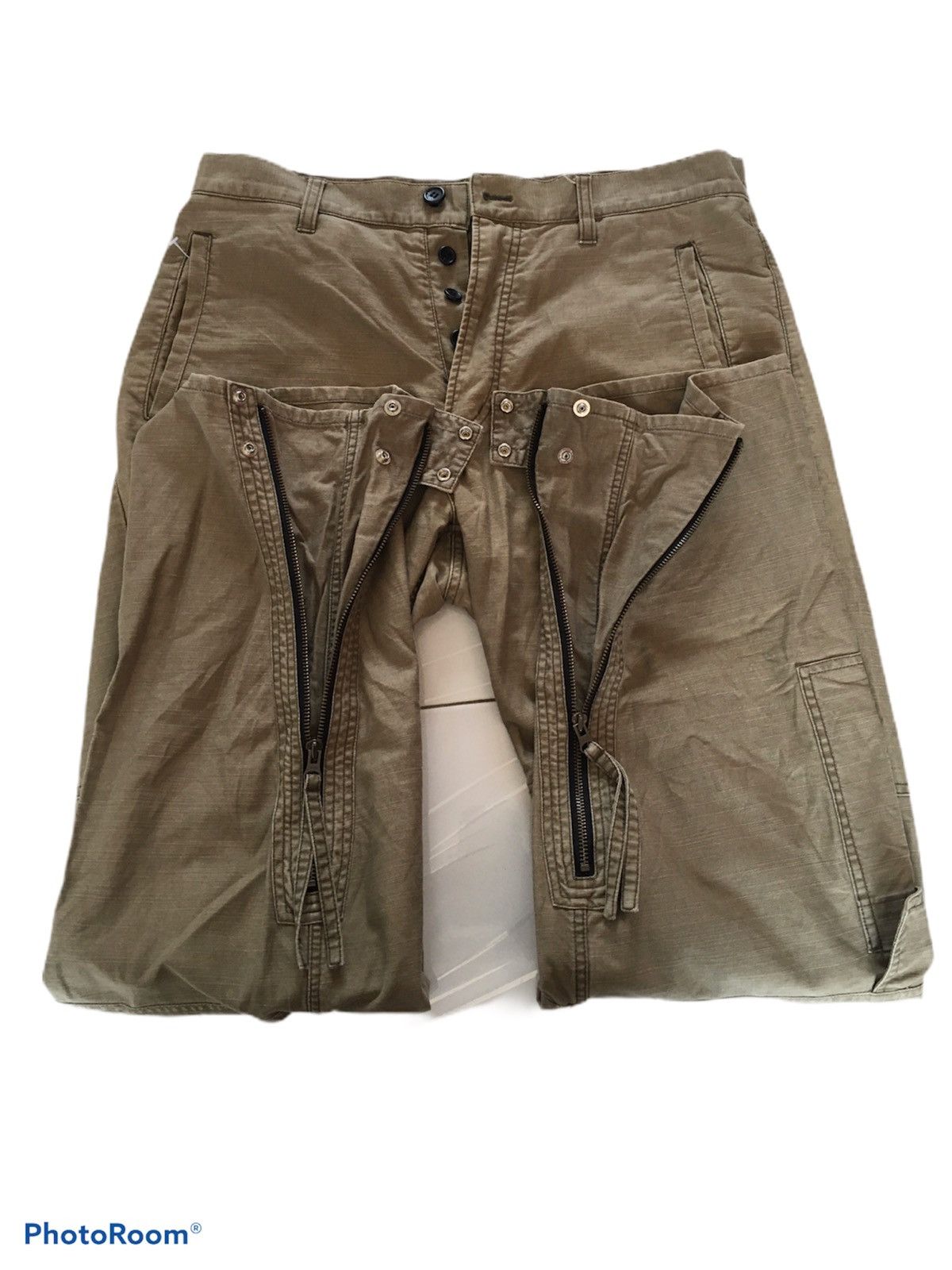 Japanese Brand × PPFM × Seditionaries 🔥STEALS🔥PPFM BONDAGE PUNK PARACHUTE ANKLE ZIP TROUSERS Size US 33 - 8 Thumbnail