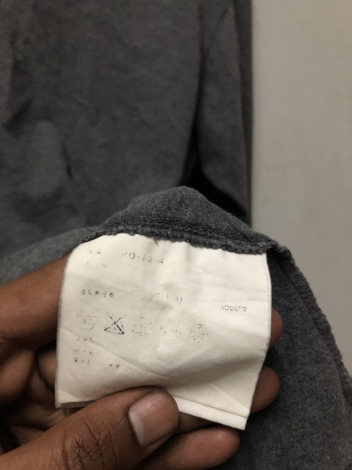 Comme des Garcons COMME DES GARÇONS HOMME PLAIN LONG SLEEVE T-SHIRT Size US M / EU 48-50 / 2 - 4 Thumbnail