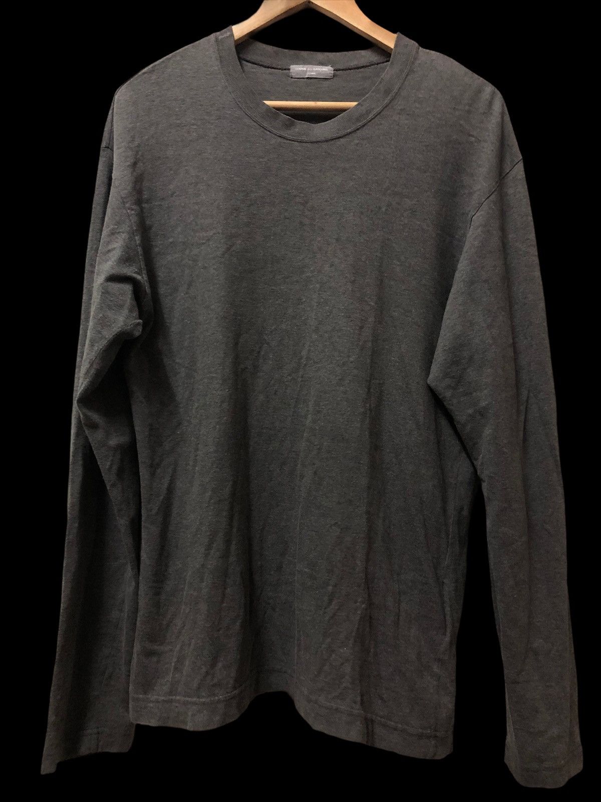 Comme des Garcons COMME DES GARÇONS HOMME PLAIN LONG SLEEVE T-SHIRT Size US M / EU 48-50 / 2 - 1 Thumbnail