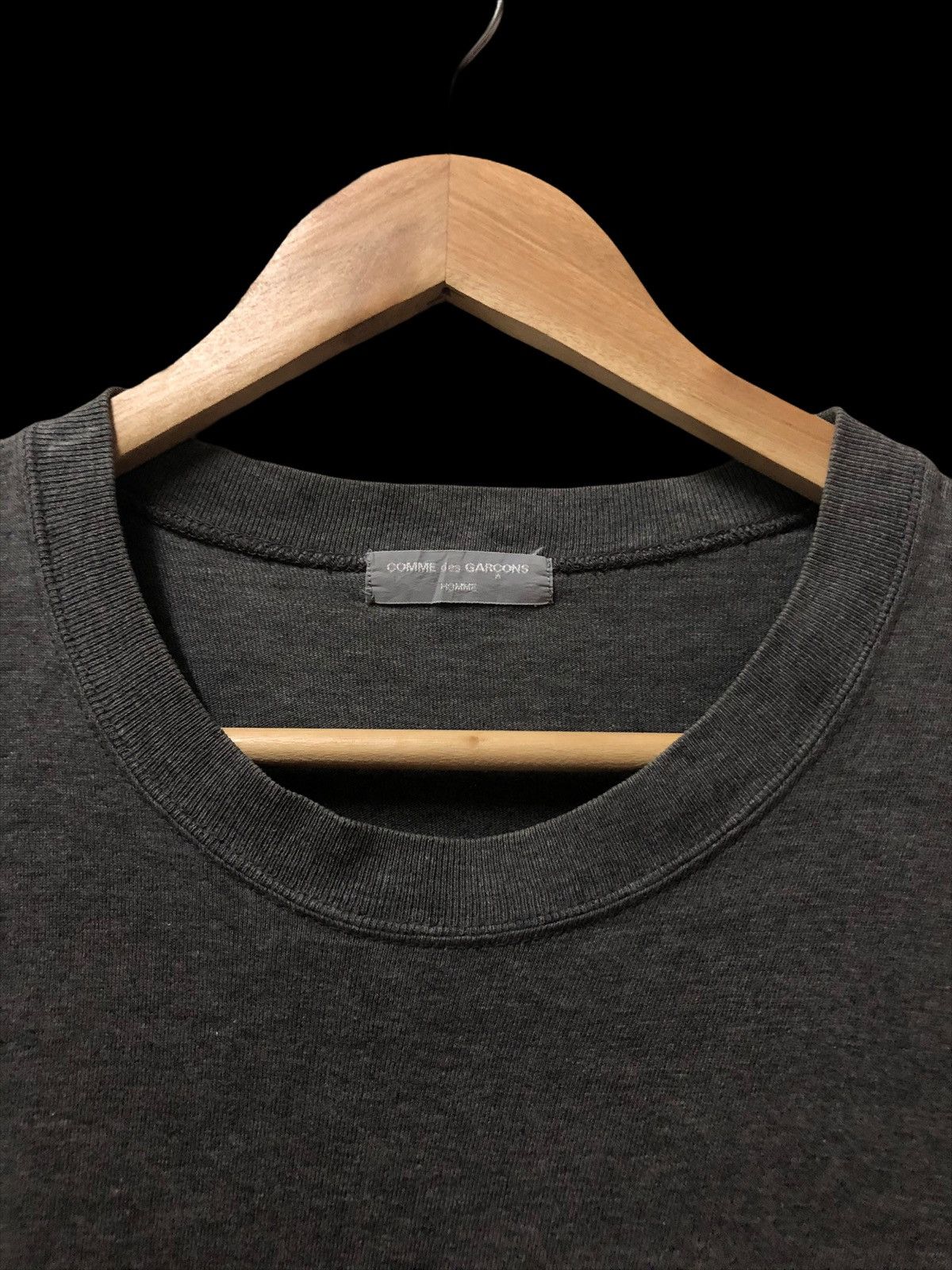 Comme des Garcons COMME DES GARÇONS HOMME PLAIN LONG SLEEVE T-SHIRT Size US M / EU 48-50 / 2 - 2 Thumbnail