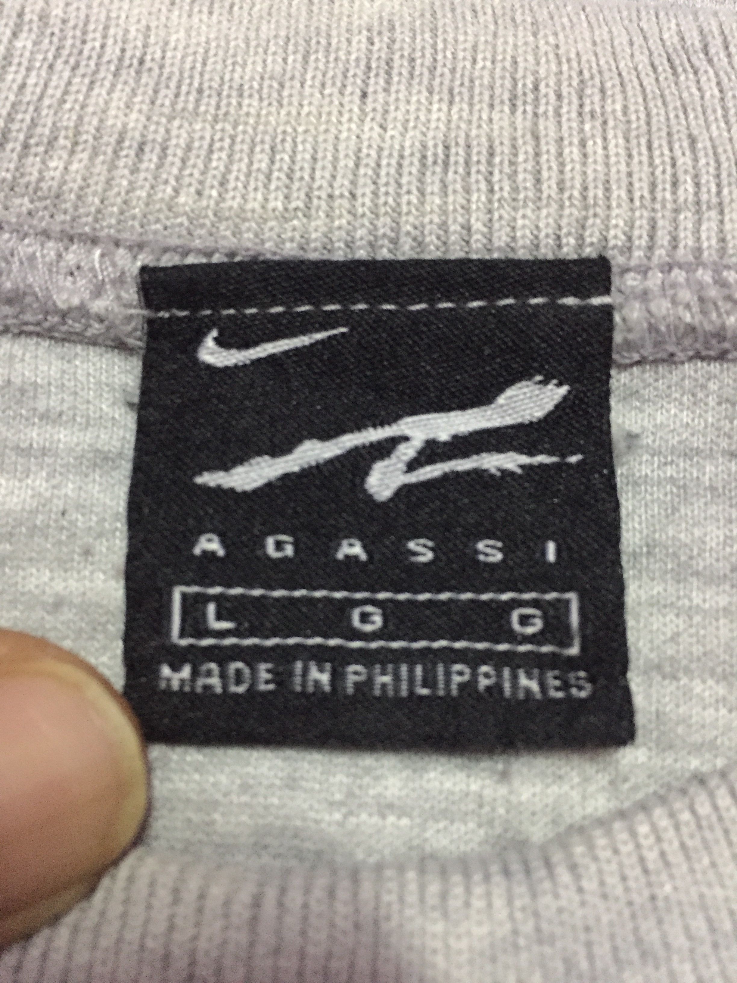 Nike Nike Agassi Sweatshirts Size L Size US L / EU 52-54 / 3 - 3 Thumbnail