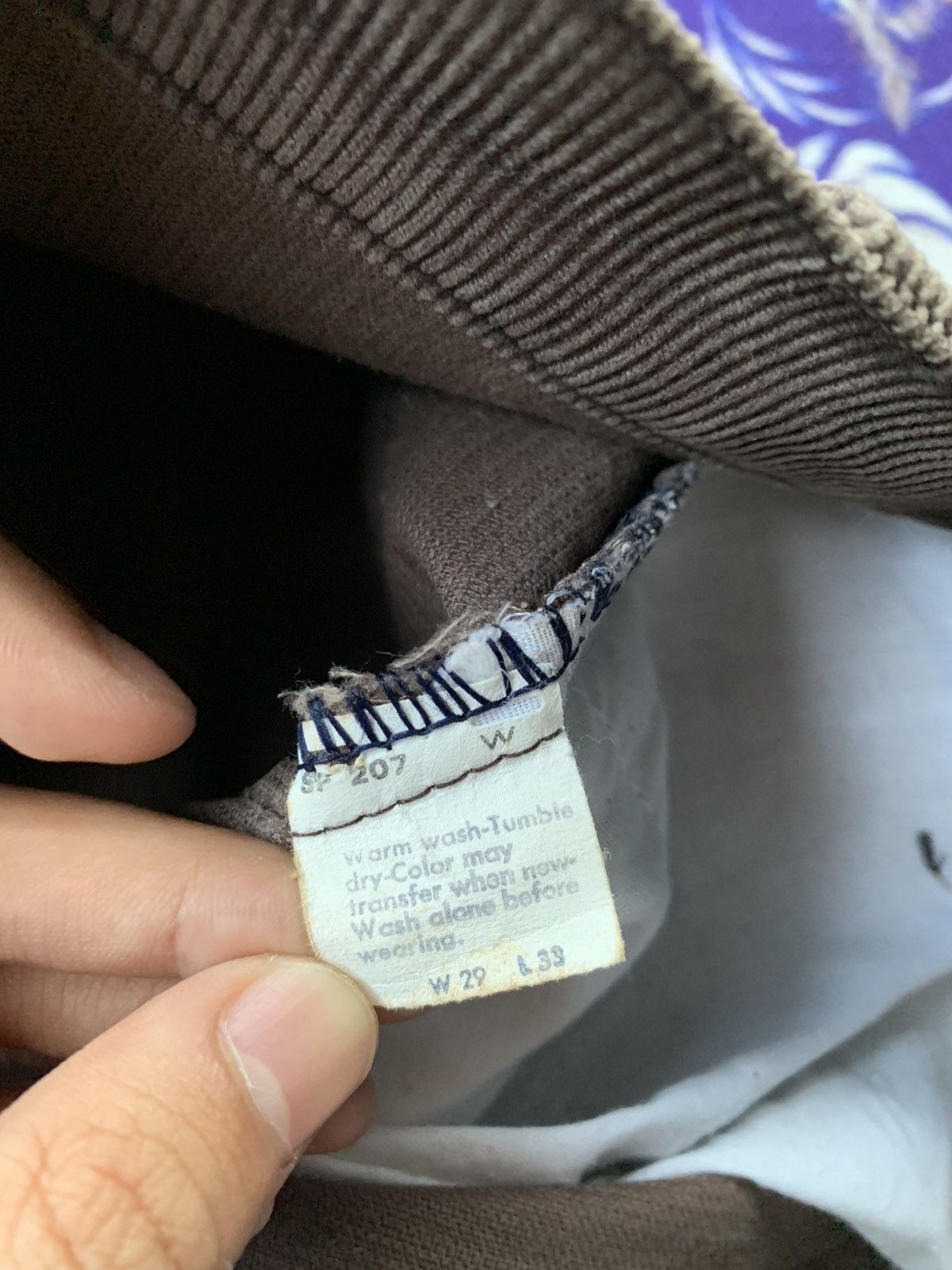 Levi's Vintage 1985 Levis 719 Corduroy Pants Size US 29 - 4 Thumbnail