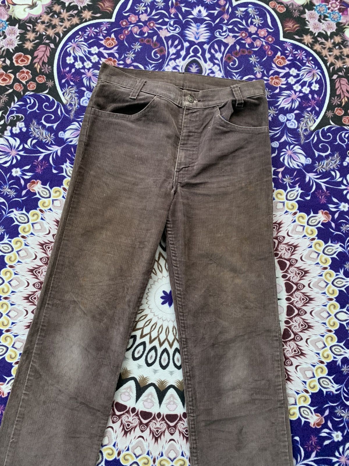Levi's Vintage 1985 Levis 719 Corduroy Pants Size US 29 - 2 Thumbnail