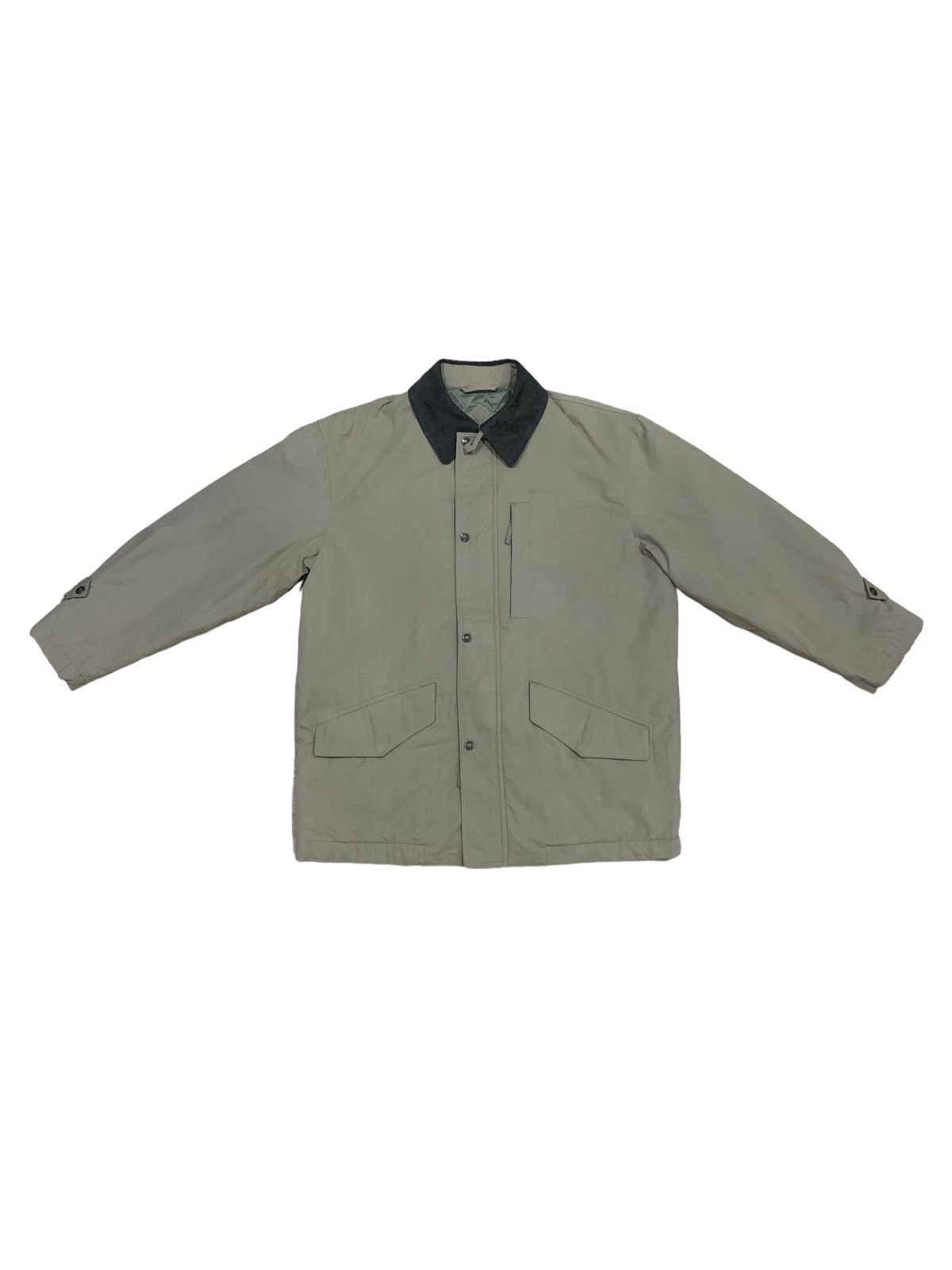 image of Aquascutum x Archival Clothing Vintage Aquascuntum Leisure Multipocket Chore Jacket in Grey (Size M
