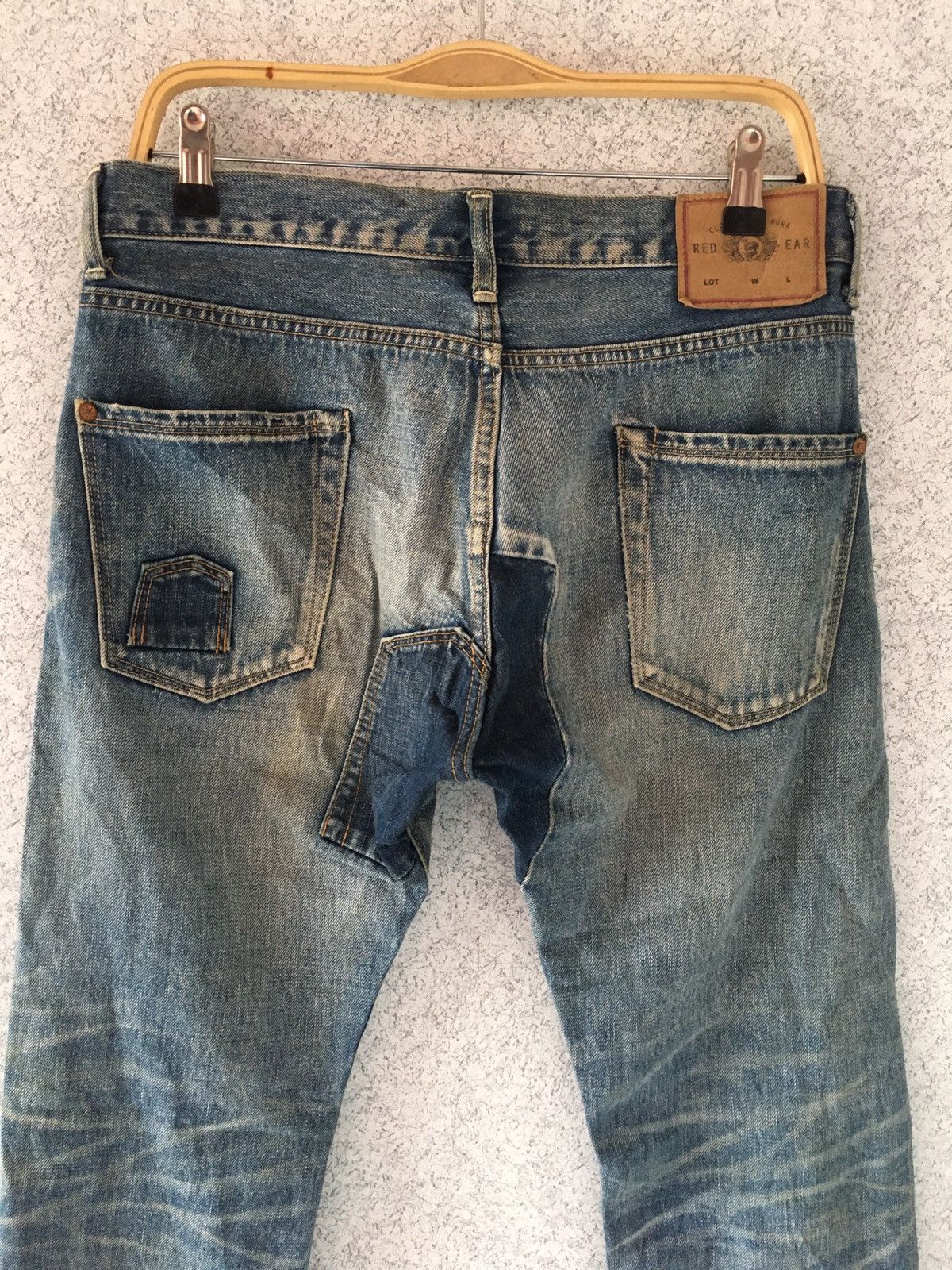 Paul Smith THRASHED SELVEDGE DENIM PATCHWORK DESIGN BY PAUL SMITH Size US 32 / EU 48 - 5 Thumbnail