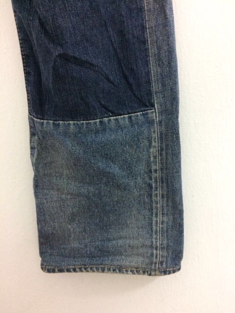 Paul Smith THRASHED SELVEDGE DENIM PATCHWORK DESIGN BY PAUL SMITH Size US 32 / EU 48 - 14 Thumbnail