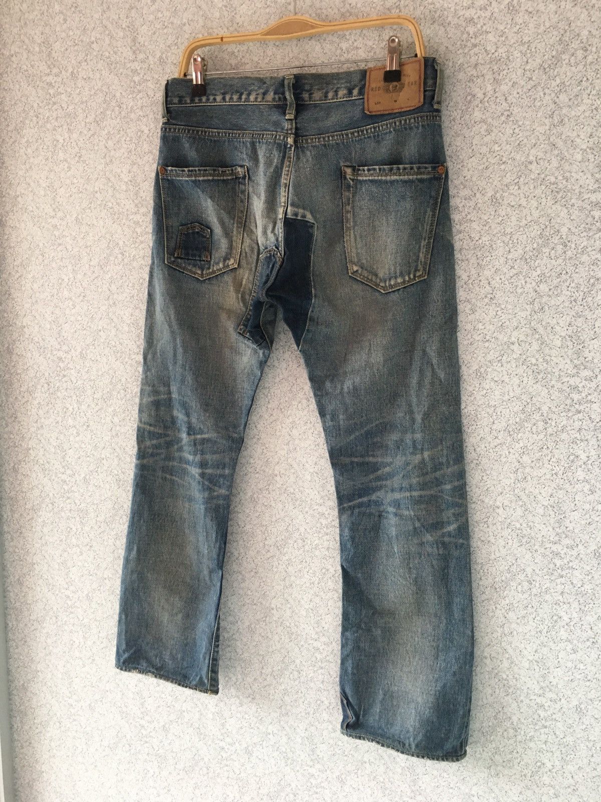 Paul Smith THRASHED SELVEDGE DENIM PATCHWORK DESIGN BY PAUL SMITH Size US 32 / EU 48 - 8 Thumbnail
