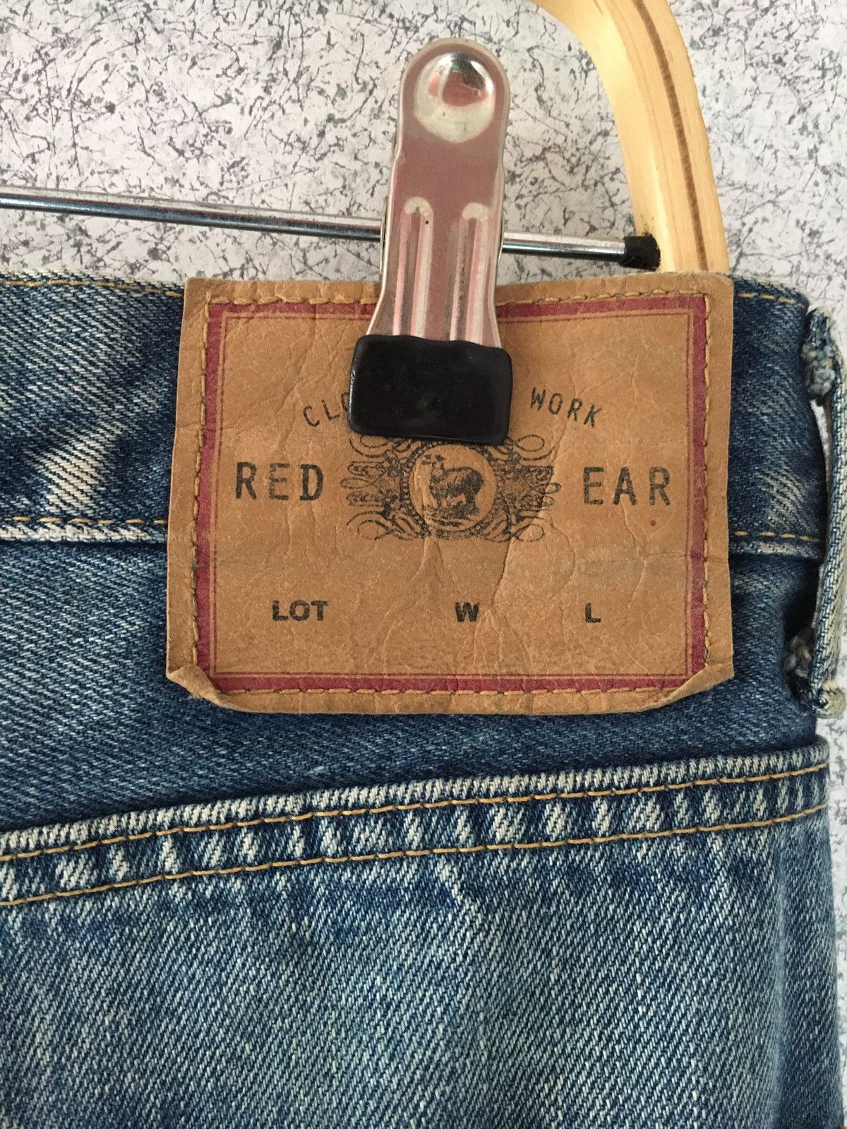 Paul Smith THRASHED SELVEDGE DENIM PATCHWORK DESIGN BY PAUL SMITH Size US 32 / EU 48 - 10 Thumbnail