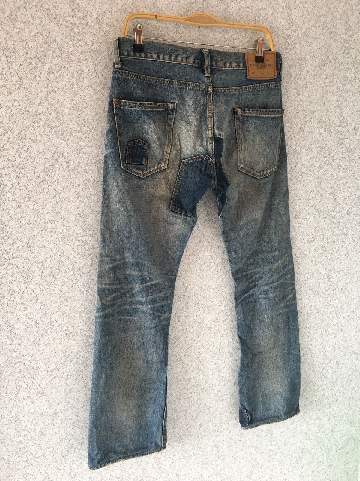 Paul Smith THRASHED SELVEDGE DENIM PATCHWORK DESIGN BY PAUL SMITH Size US 32 / EU 48 - 9 Thumbnail