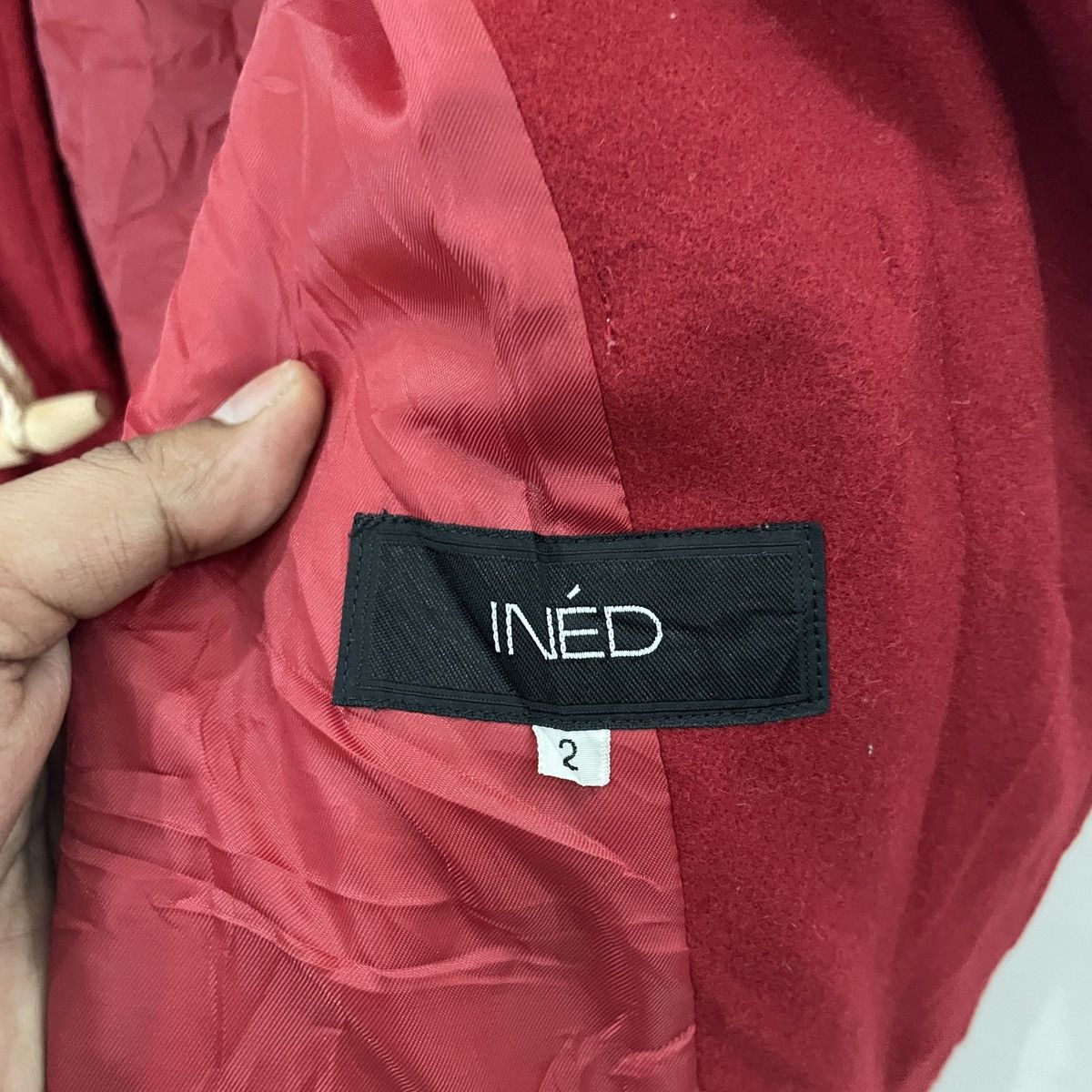 Japanese Brand Vintage Ined By Yohji Yamamoto Duffel Jacket Size XL / US 12-14 / IT 48-50 - 5 Thumbnail