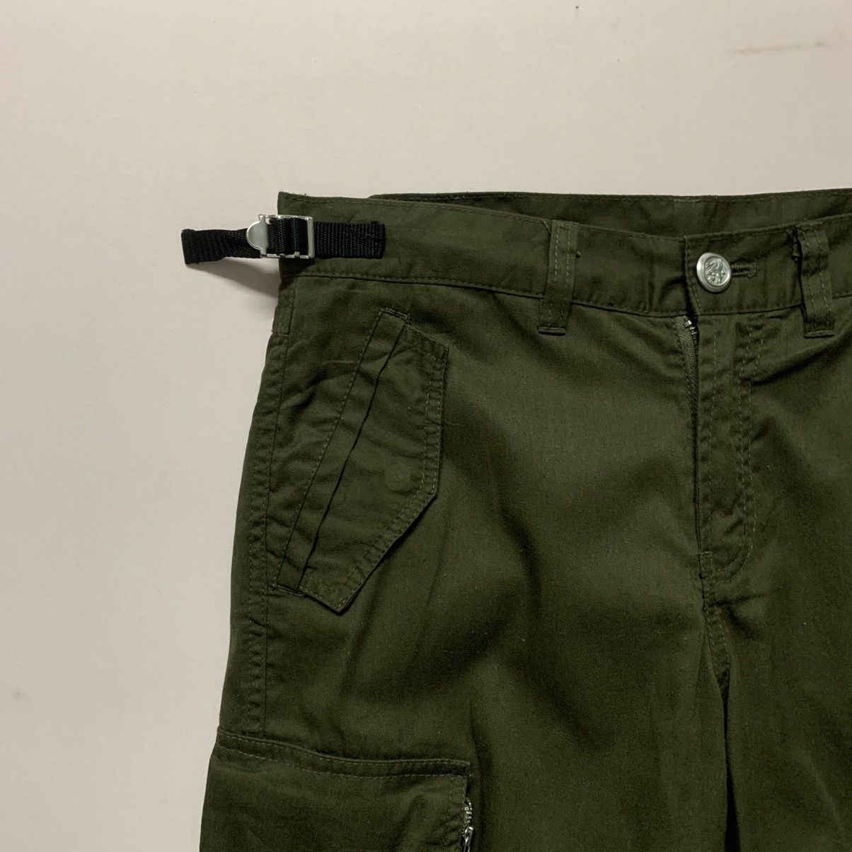Japanese Brand Takeo Kikuchi 30x31 Trousers Big Pocket Combat Cargo Pants Size US 30 / EU 46 - 4 Thumbnail