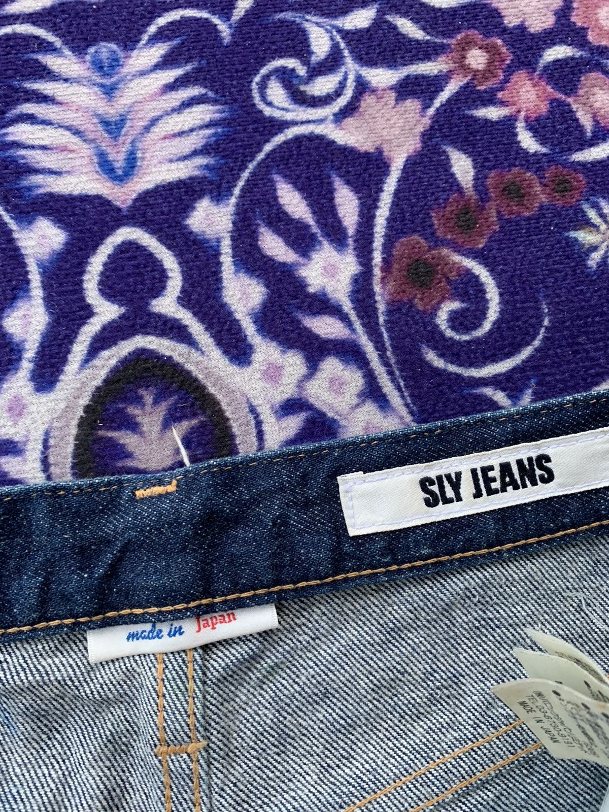 Japanese Brand Vintage SLY Jeans Japanese Brand Denim Size US 26 / EU 42 - 5 Thumbnail