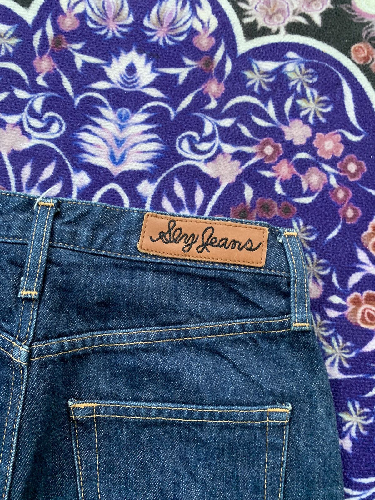 Japanese Brand Vintage SLY Jeans Japanese Brand Denim Size US 26 / EU 42 - 11 Thumbnail