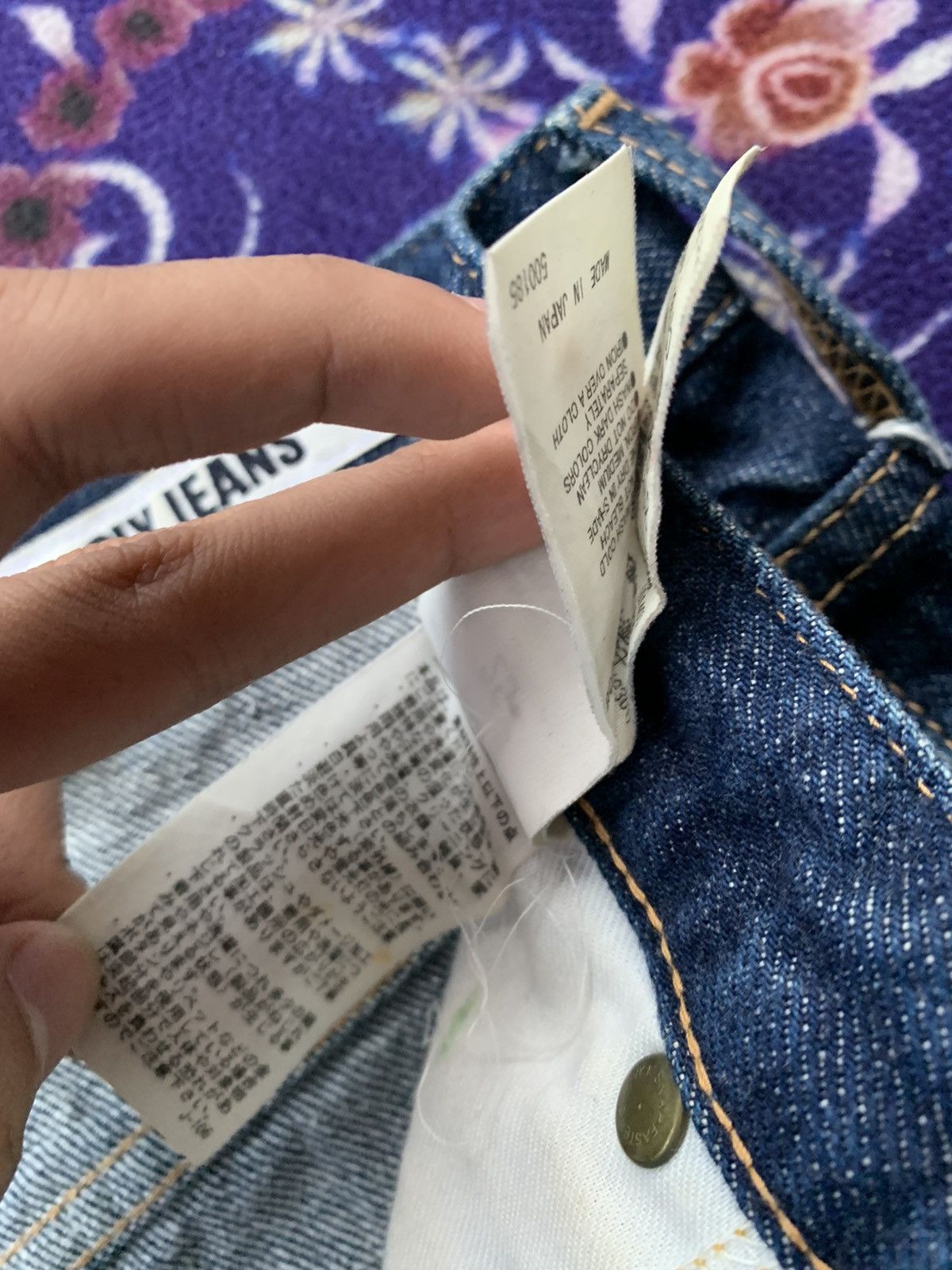 Japanese Brand Vintage SLY Jeans Japanese Brand Denim Size US 26 / EU 42 - 8 Thumbnail