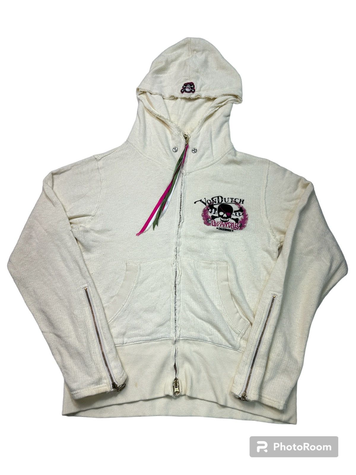 Von Dutch VonDutch skull head hoodie stretchable sweater Size S / US 4 / IT 40 - 1 Thumbnail