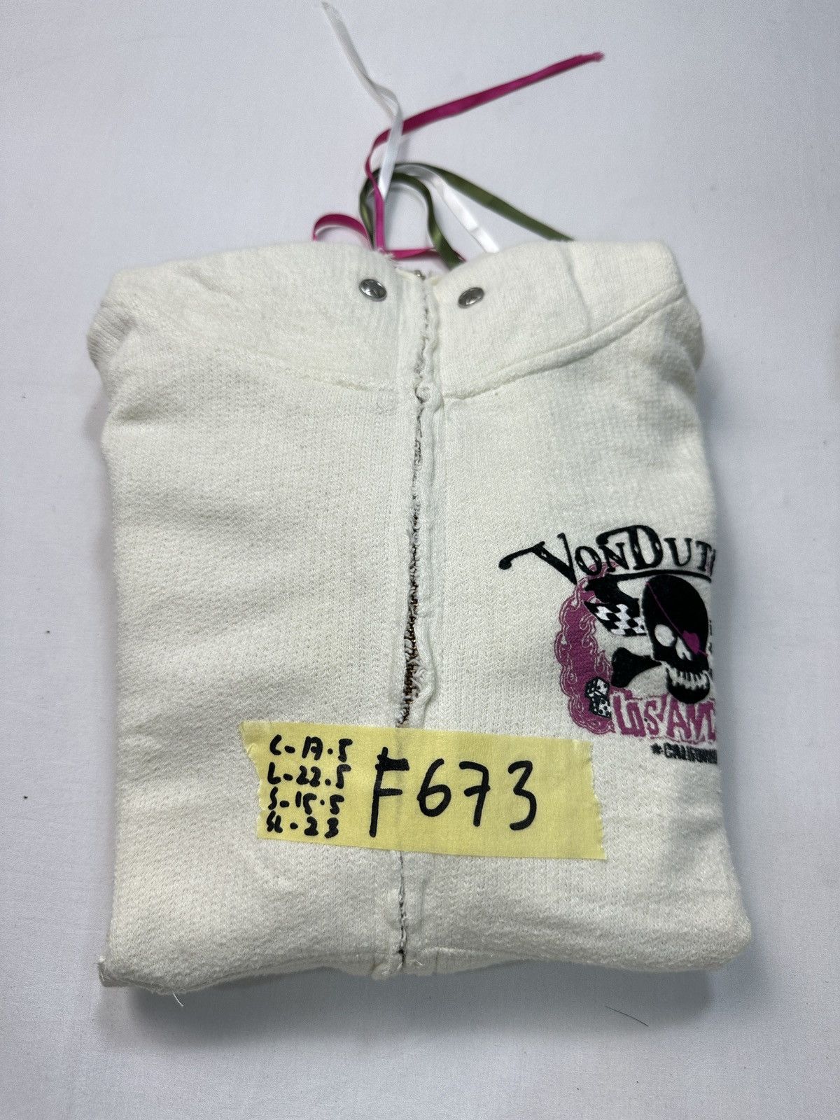 Von Dutch VonDutch skull head hoodie stretchable sweater Size S / US 4 / IT 40 - 23 Thumbnail