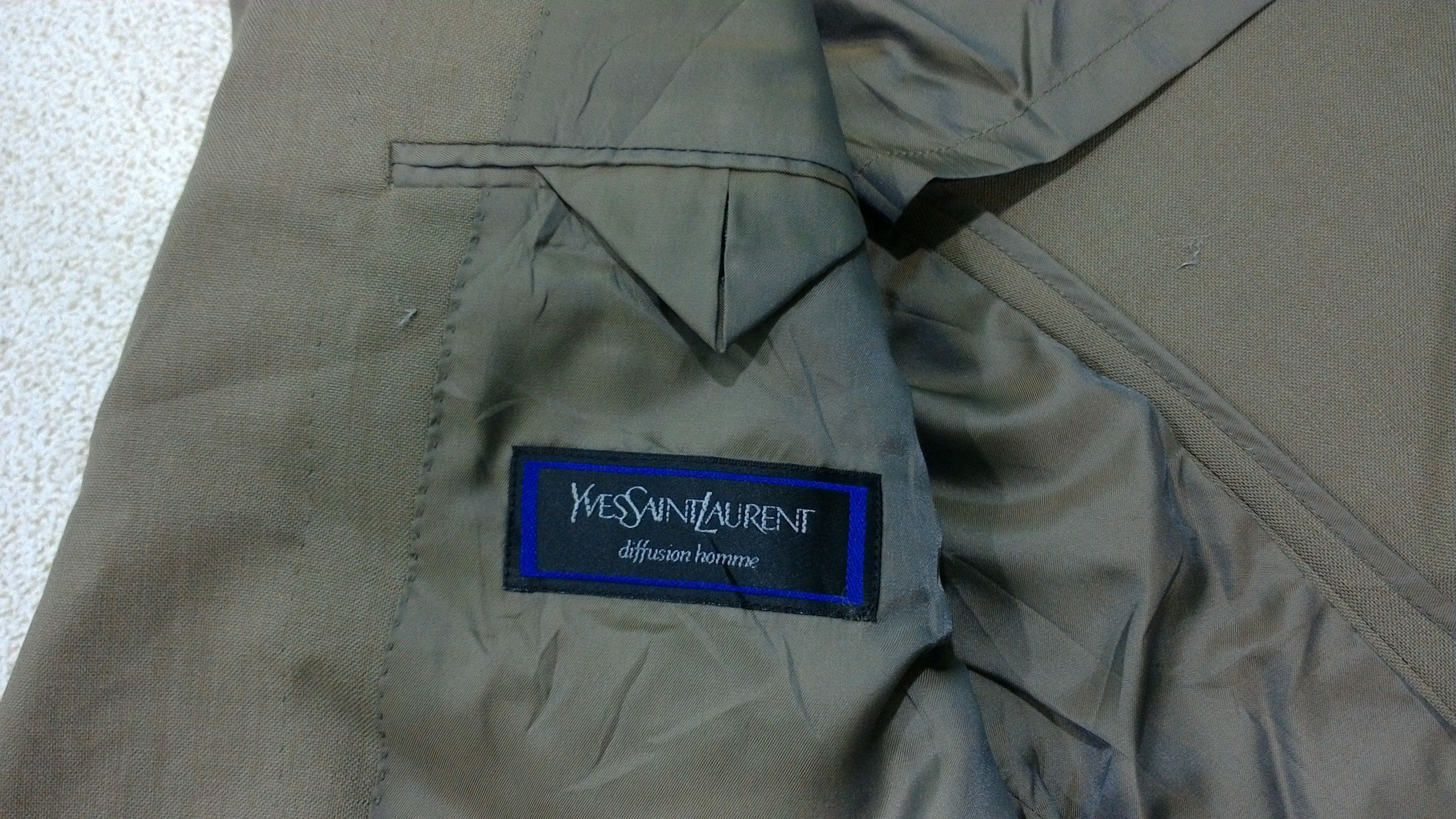 Vintage YSL Blazer Size 40R - 3 Thumbnail