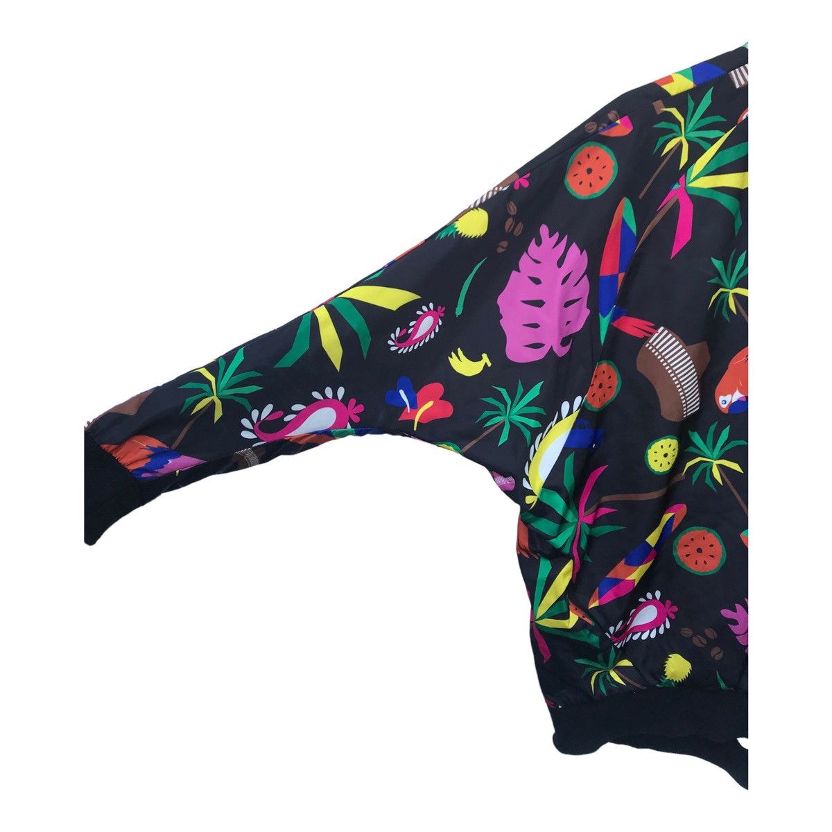 Japanese Brand Rodeo Crown Women Riversible Overprinted Multicolor Jacket Size L / US 10 / IT 46 - 8 Thumbnail