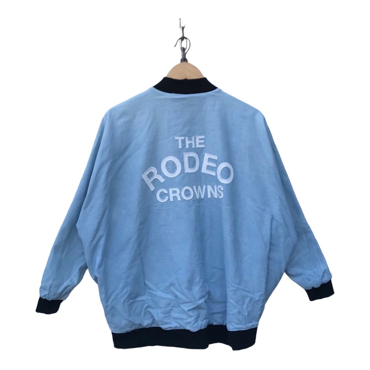 Japanese Brand Rodeo Crown Women Riversible Overprinted Multicolor Jacket Size L / US 10 / IT 46 - 3 Thumbnail