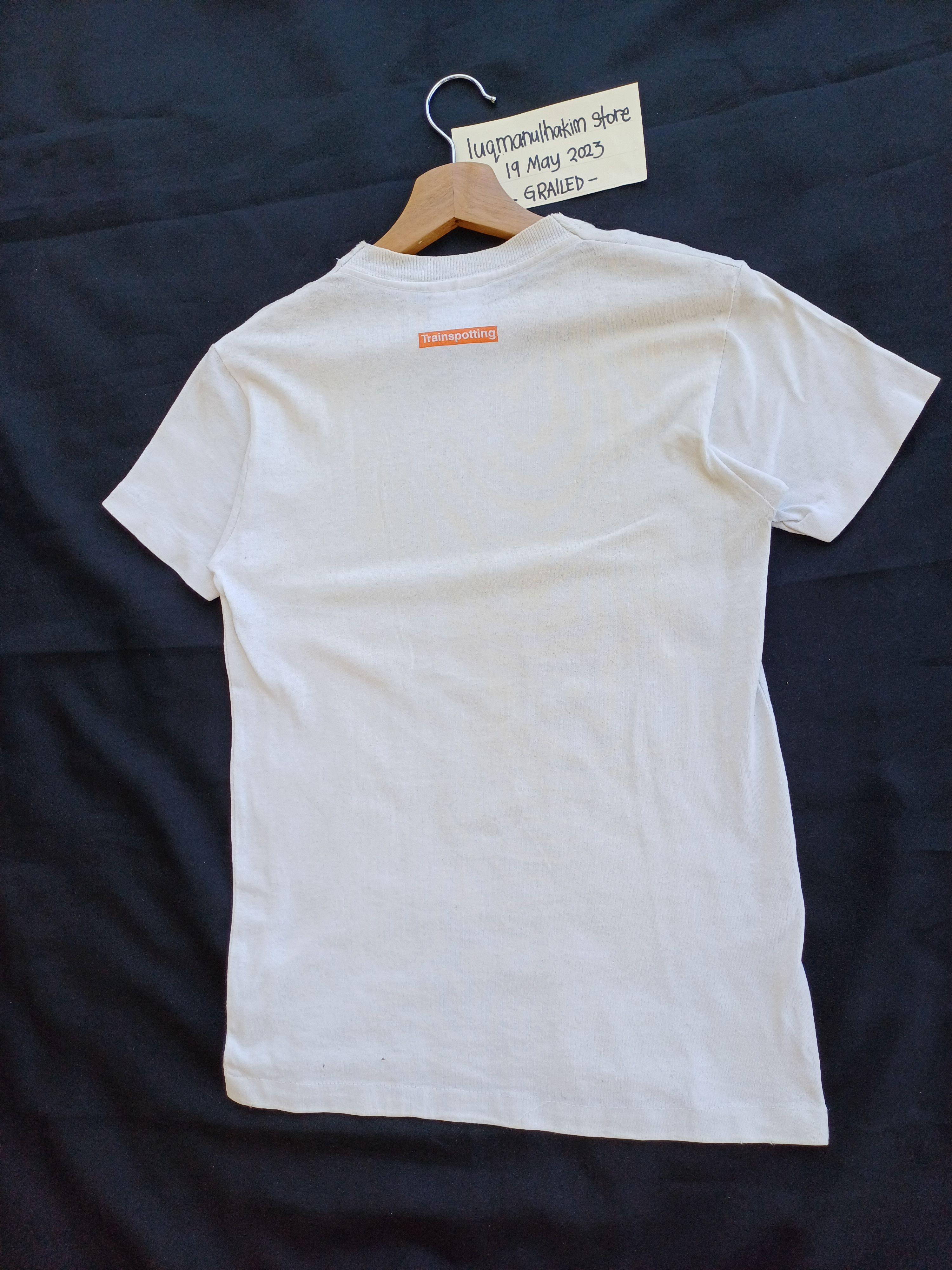 Vintage Vtg Trainspotting CastingPoster Comedy Movie Danny Boyle Tee Size US S / EU 44-46 / 1 - 16 Thumbnail