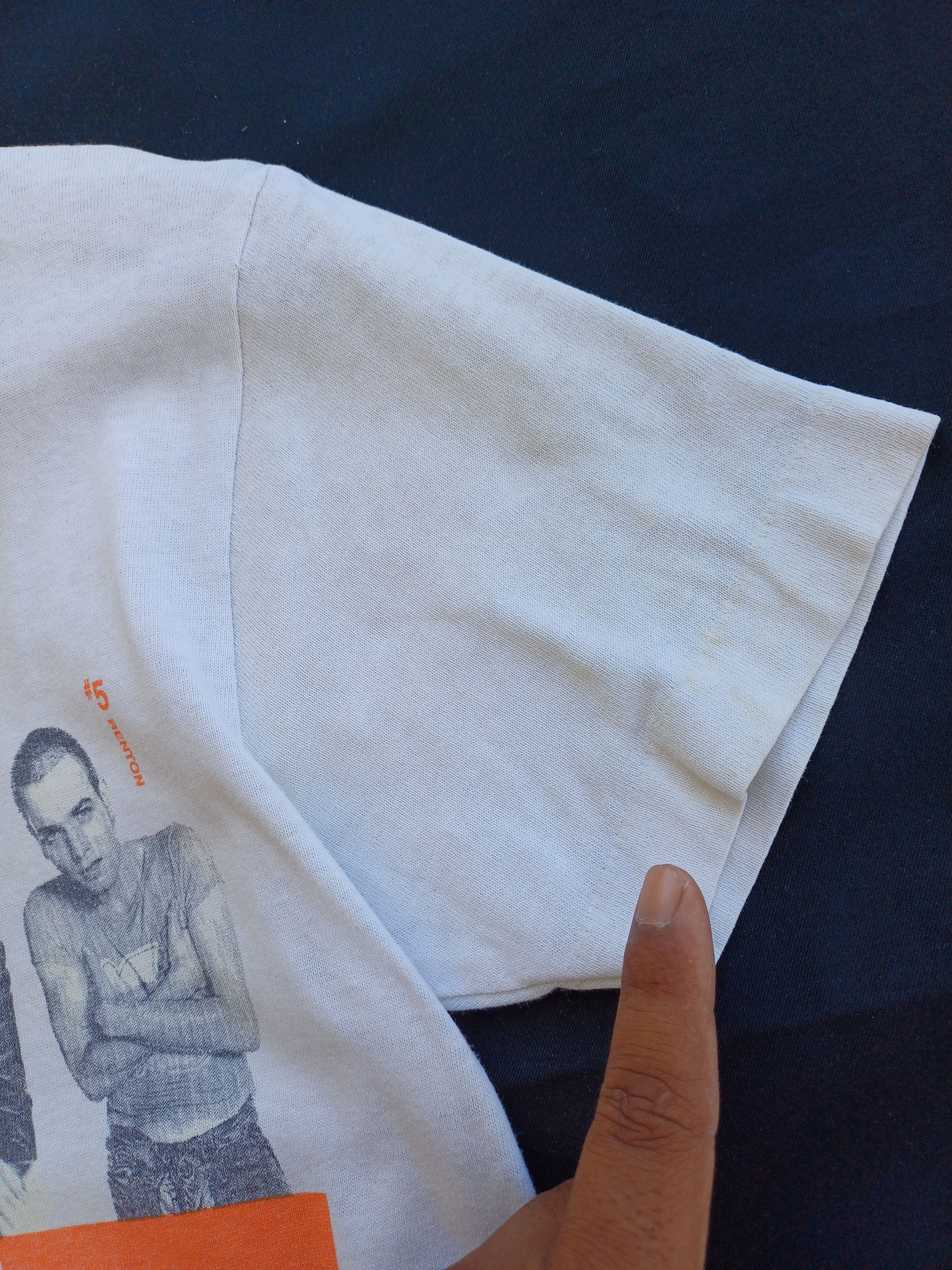 Vintage Vtg Trainspotting CastingPoster Comedy Movie Danny Boyle Tee Size US S / EU 44-46 / 1 - 11 Thumbnail