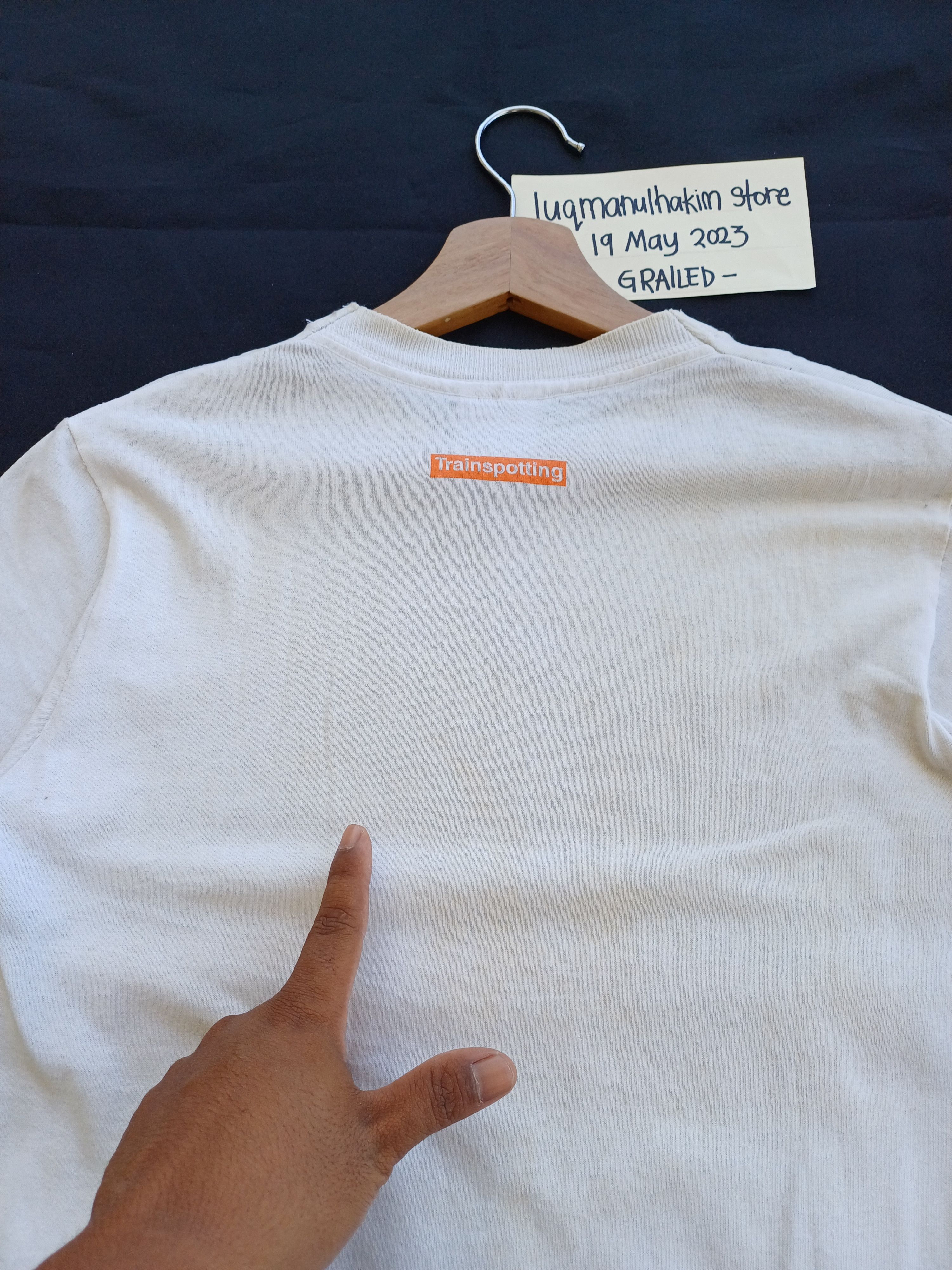 Vintage Vtg Trainspotting CastingPoster Comedy Movie Danny Boyle Tee Size US S / EU 44-46 / 1 - 13 Thumbnail