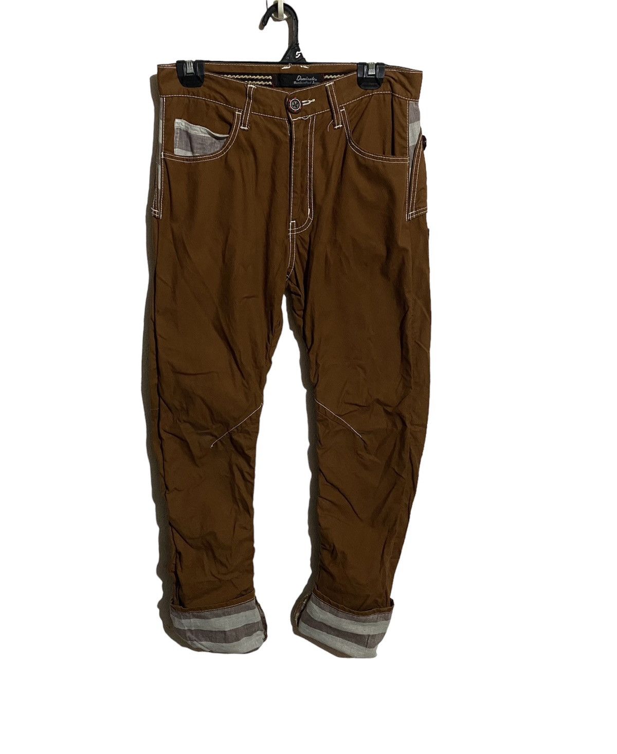 image of Dominate Handcrafted Jeans in Brown, Men's (Size 31)