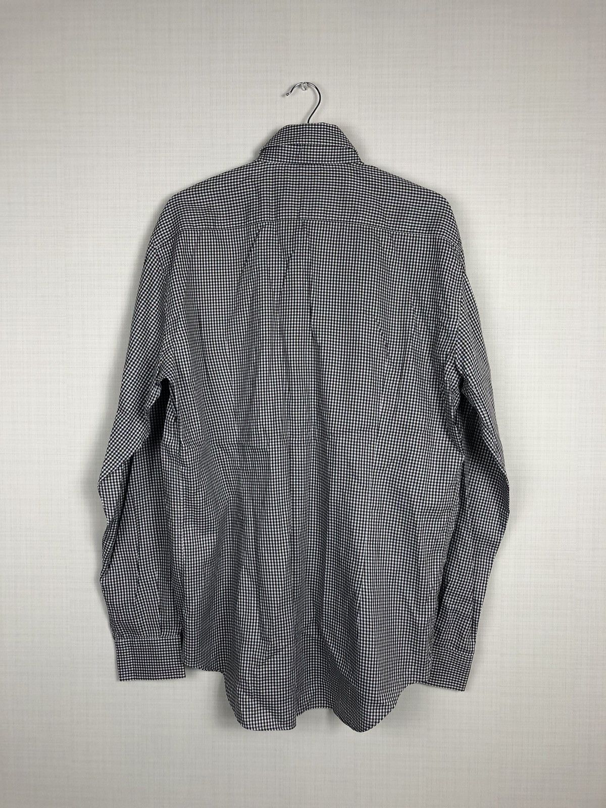 Etro Etro 41 Homme check logo button up classic long sleeve Size US L / EU 52-54 / 3 - 7 Thumbnail
