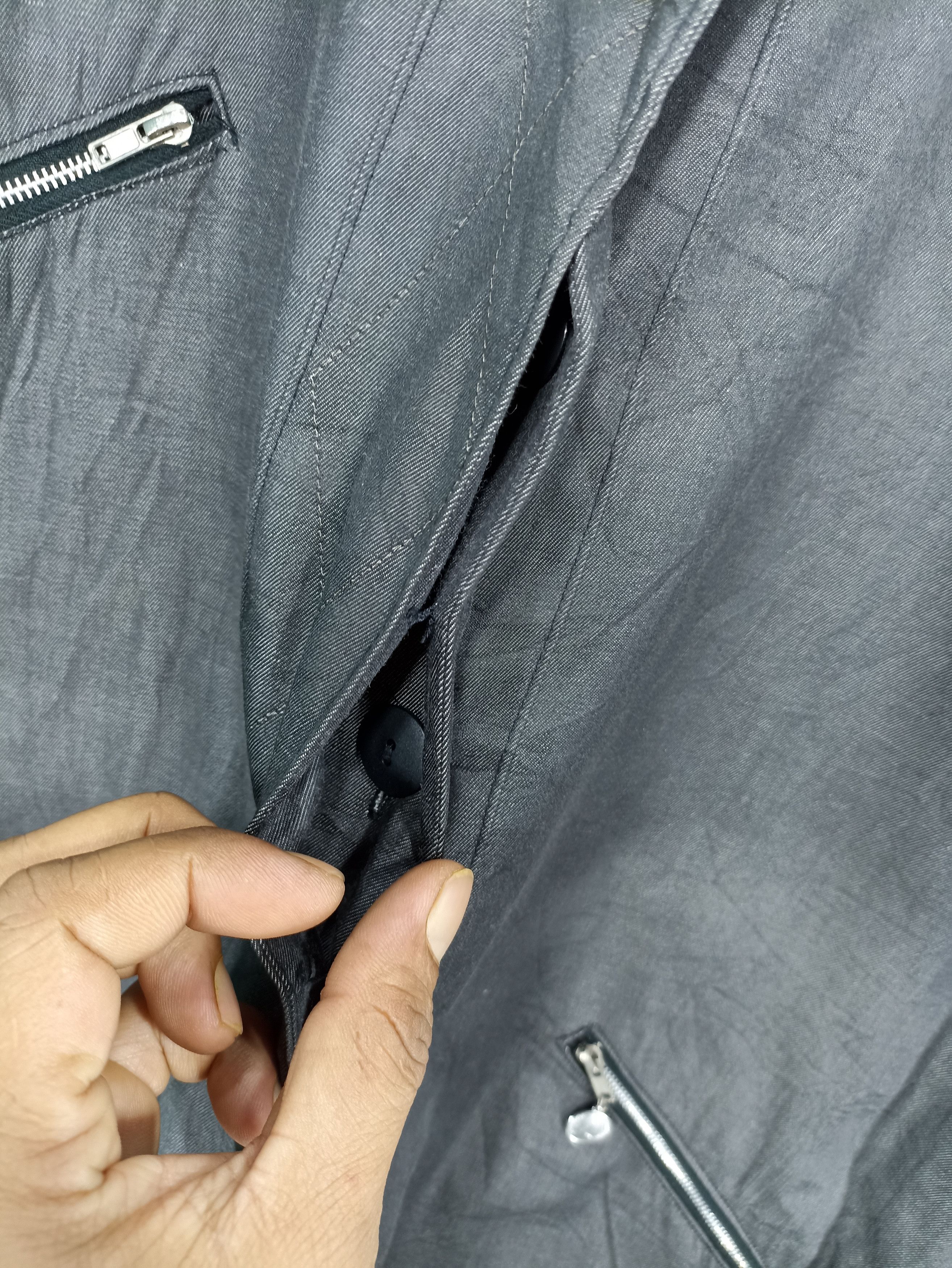 Japanese Brand × Vintage Unknown Brand Zipper pocket button jacket Size US M / EU 48-50 / 2 - 7 Thumbnail