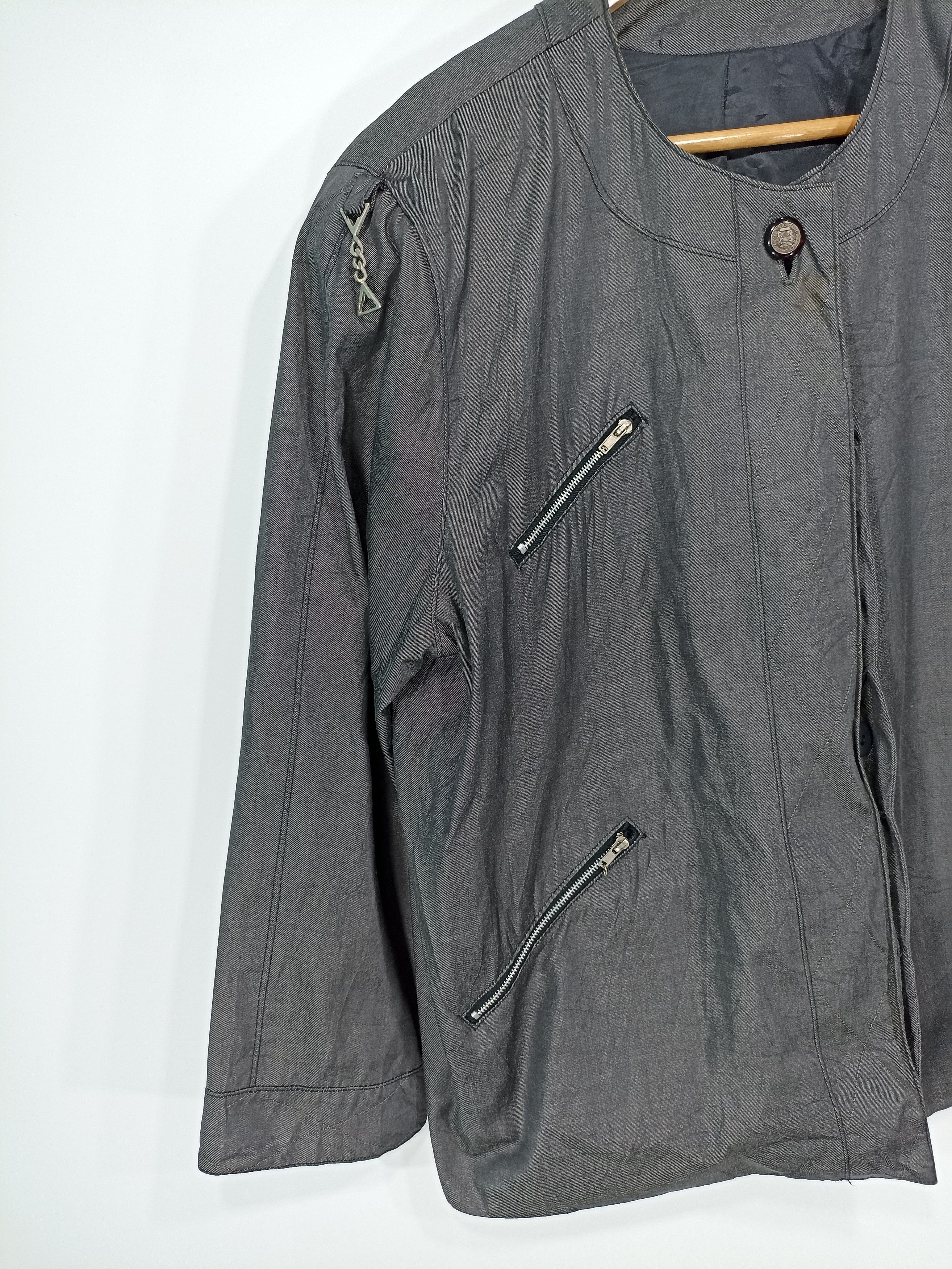 Japanese Brand × Vintage Unknown Brand Zipper pocket button jacket Size US M / EU 48-50 / 2 - 3 Thumbnail