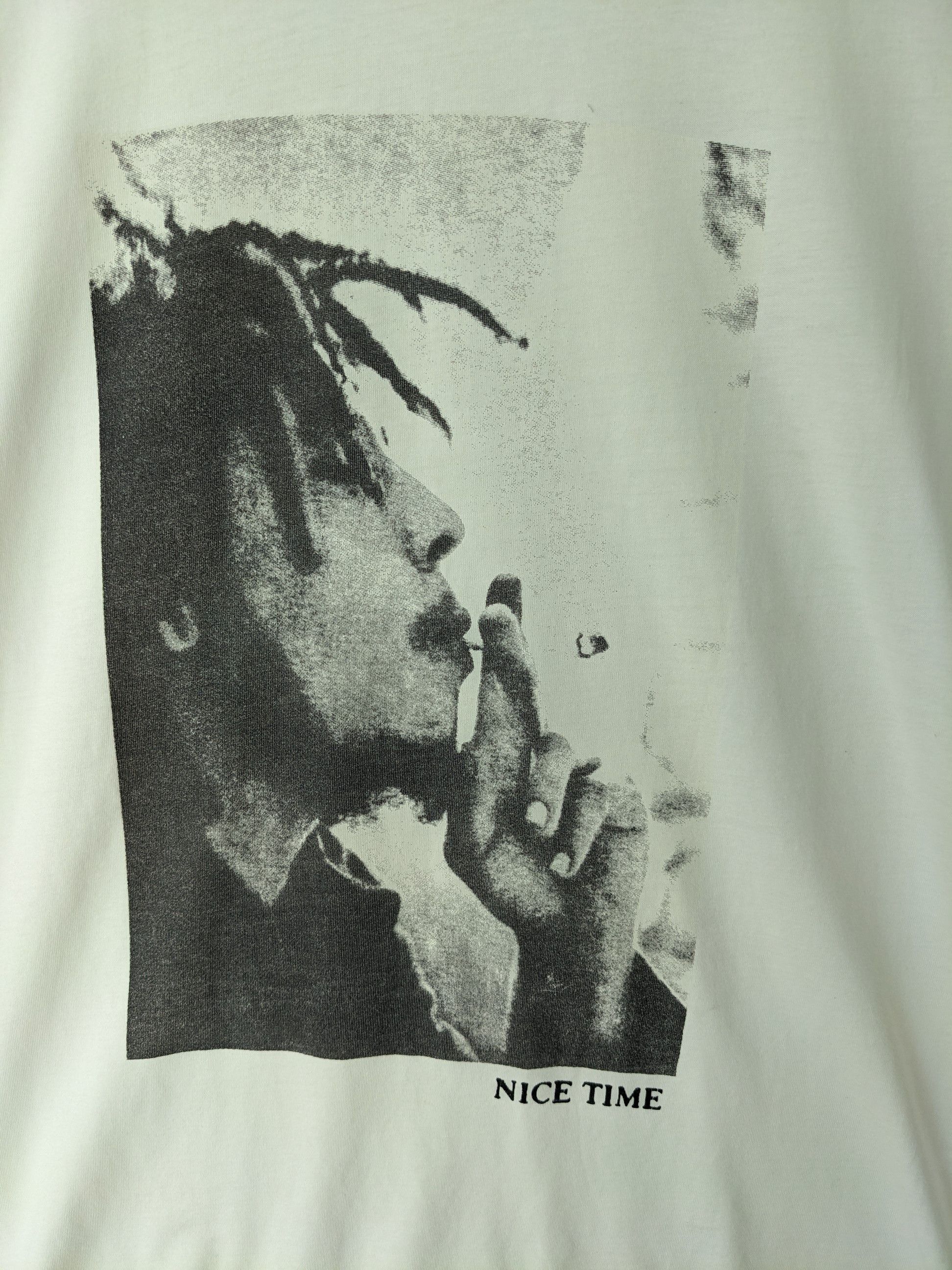 Bob Marley × Japanese Brand × Wacko Maria Guilty Parties Bob Marley Tee Zion Rootswear Size US L / EU 52-54 / 3 - 3 Thumbnail