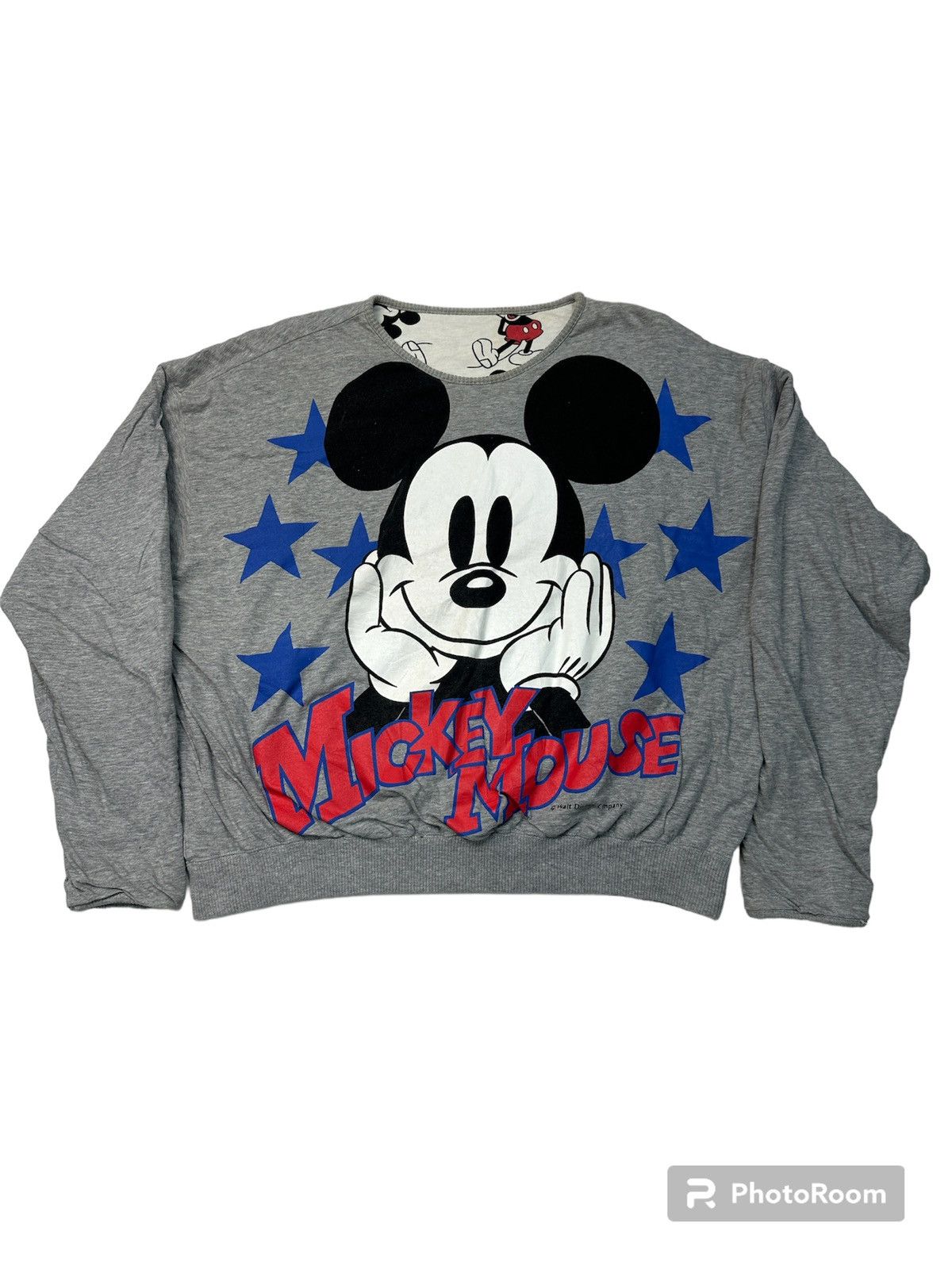 Cartoon Network Mickey reversible croptop oversize sweatshirt Size M / US 6-8 / IT 42-44 - 1 Thumbnail