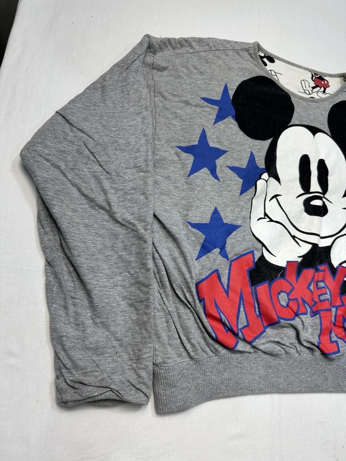 Cartoon Network Mickey reversible croptop oversize sweatshirt Size M / US 6-8 / IT 42-44 - 6 Thumbnail