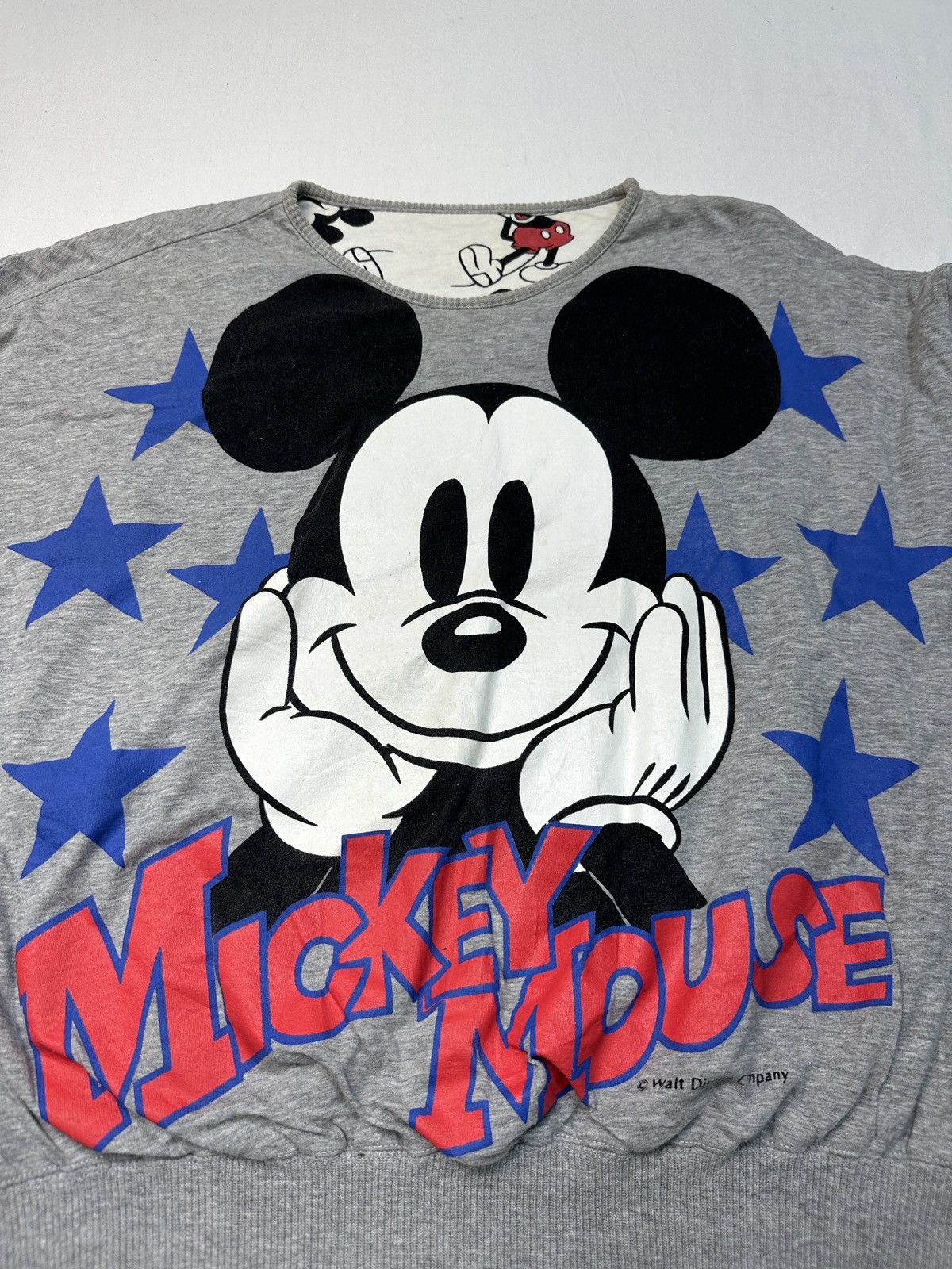 Cartoon Network Mickey reversible croptop oversize sweatshirt Size M / US 6-8 / IT 42-44 - 8 Thumbnail
