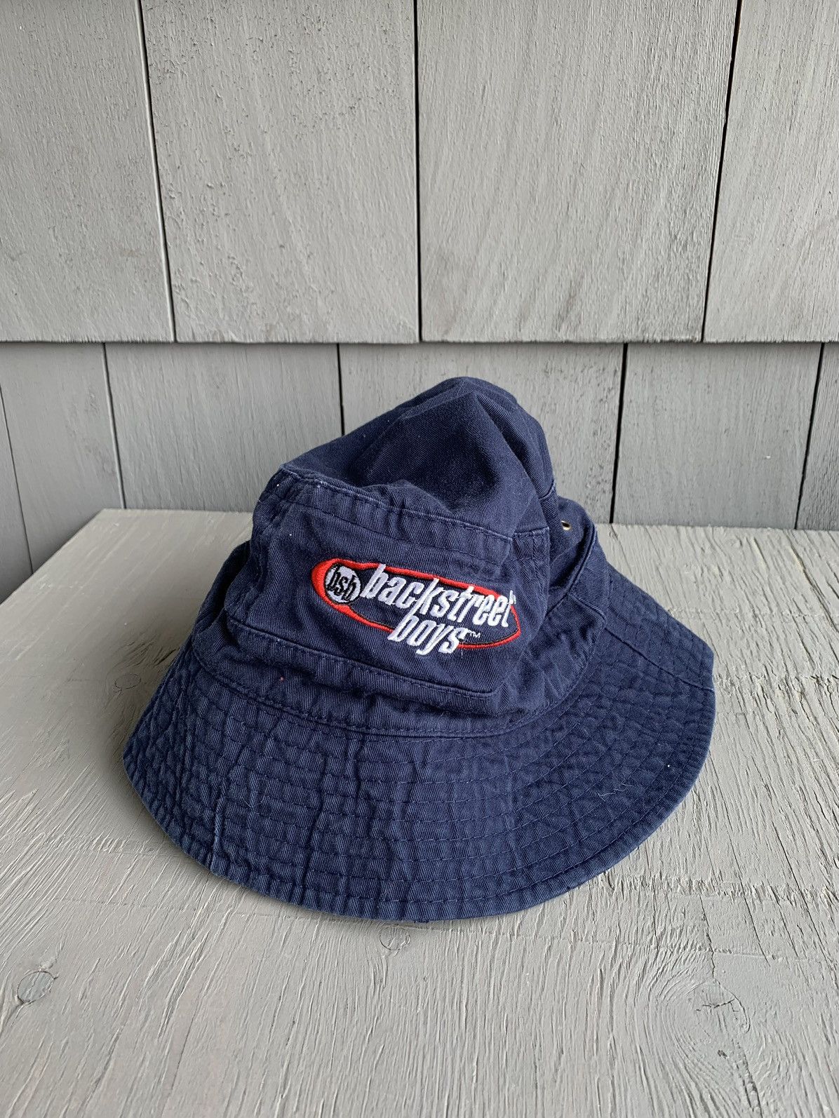 Band Tees × Vintage Vintage Backstreet Boys Bucket Hat 2000s 90s Y2K Boy Band OS Size ONE SIZE - 5 Thumbnail