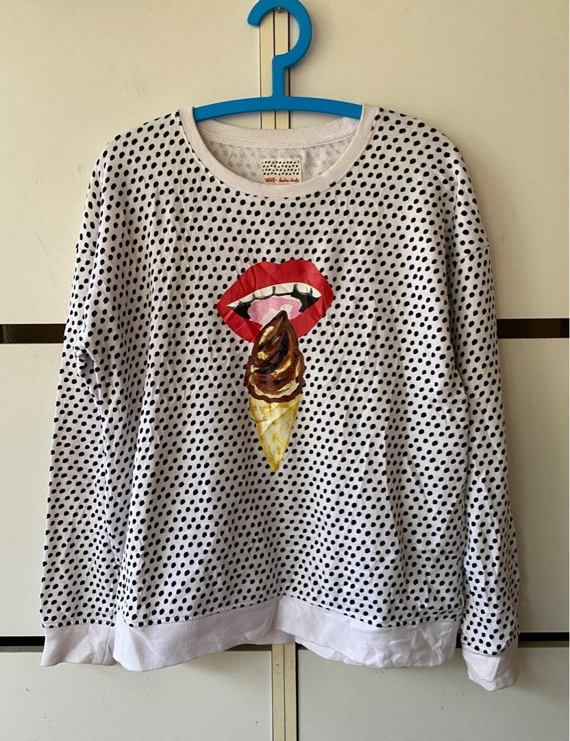 Vans VANS X KENDRA DANDY DESIGN LONG SLEEVE T SHIRT Size US M / EU 48-50 / 2 - 1 Thumbnail