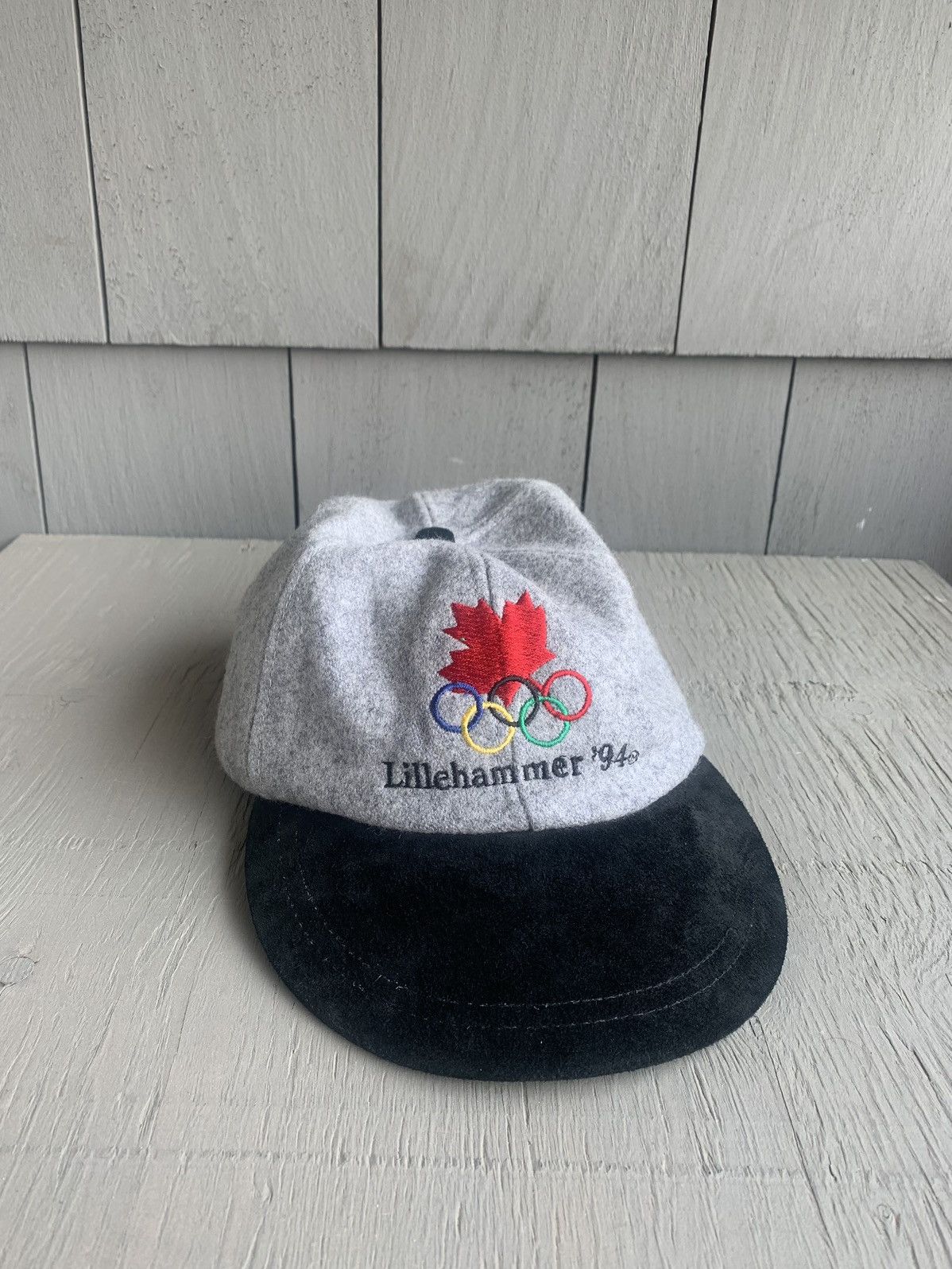 Other × Vintage 1994 Lillehammer Olympics Wool Hat 90s Vintage Strapback Cap Size ONE SIZE - 12 Thumbnail