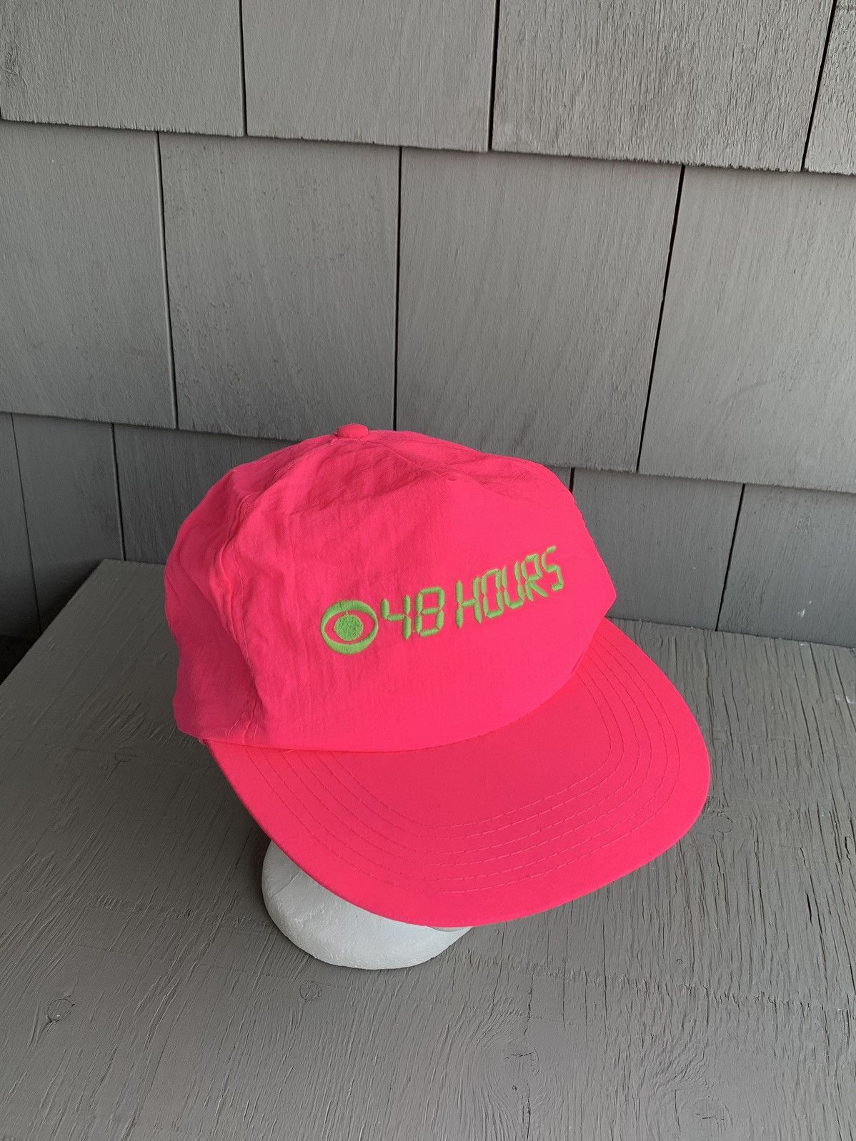 Other × Vintage Vintage 48 Hours CBS TV Show Hat Highlighter Pink Neon Snap Size ONE SIZE - 1 Thumbnail