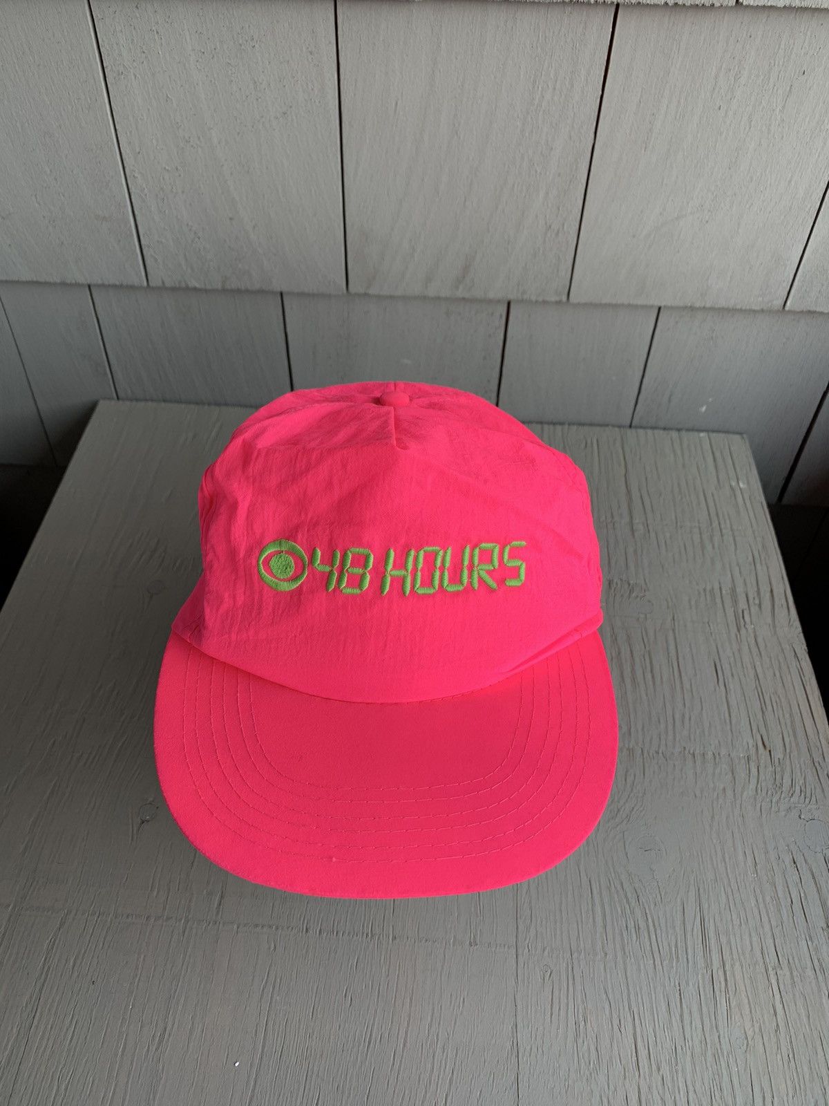 Other × Vintage Vintage 48 Hours CBS TV Show Hat Highlighter Pink Neon Snap Size ONE SIZE - 9 Thumbnail