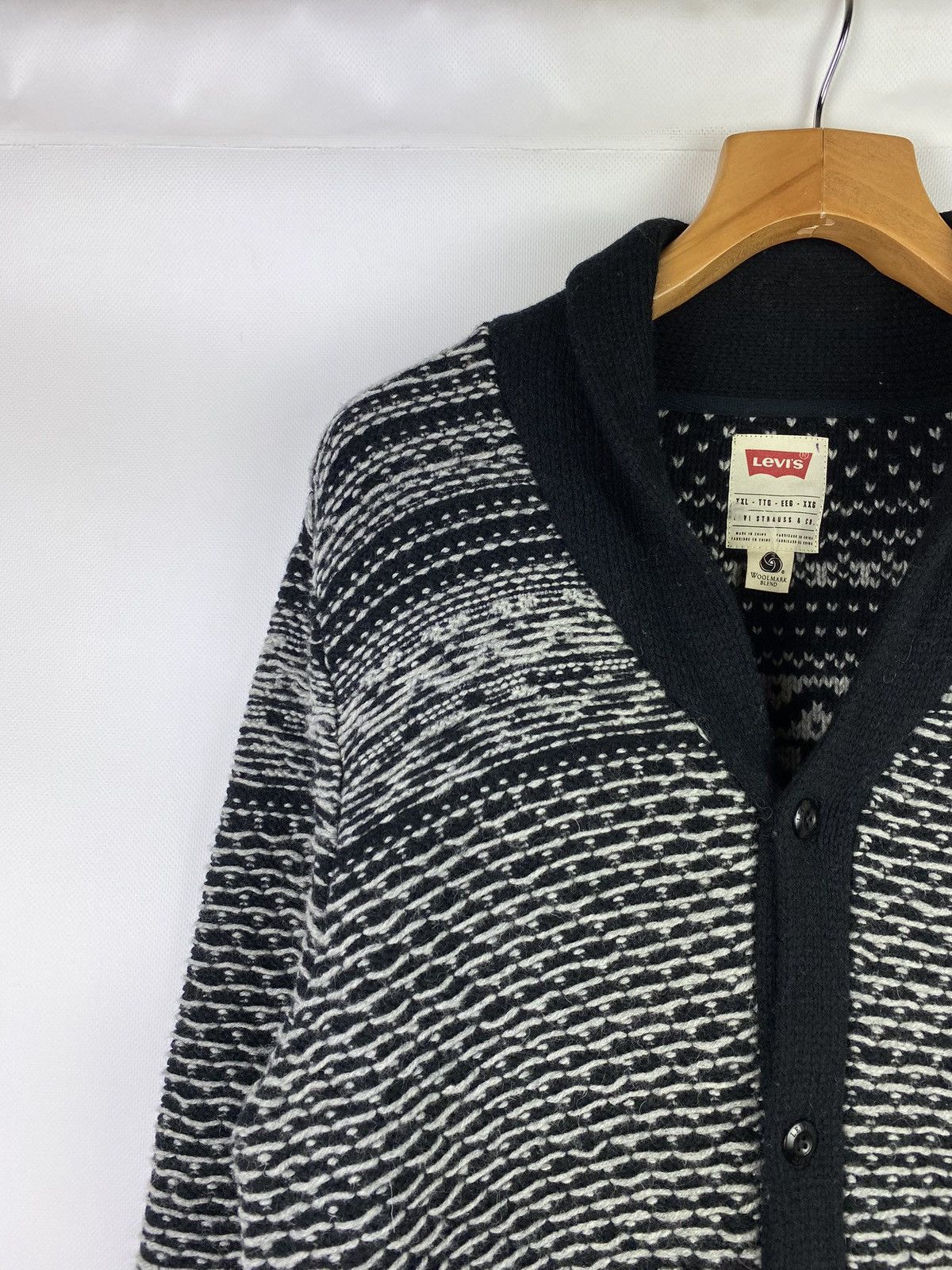 Levi's Levi’s men’s wool cardigan sweater size XXL Size US XXL / EU 58 / 5 - 16 Thumbnail