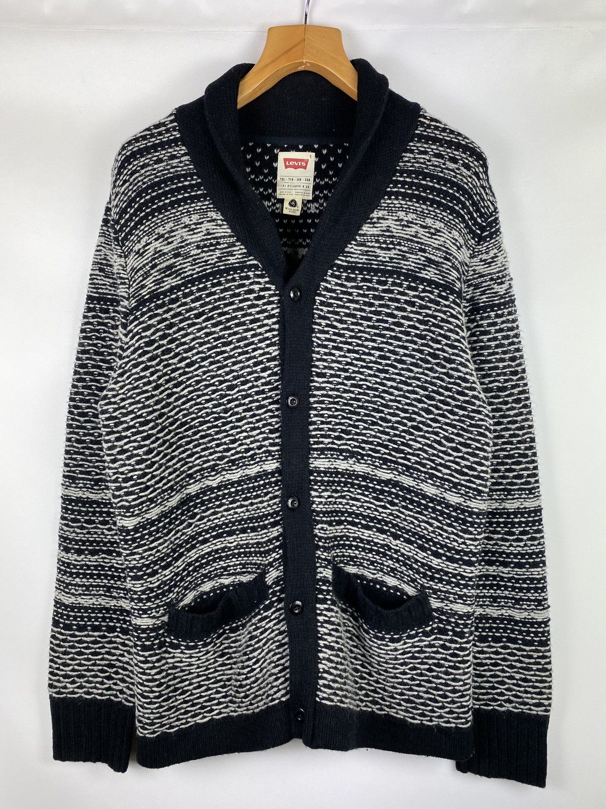 Levi's Levi’s men’s wool cardigan sweater size XXL Size US XXL / EU 58 / 5 - 1 Thumbnail