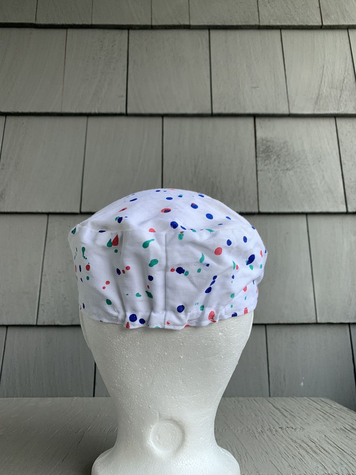 Other × Vintage Vintage Crayola Crayons Painter Cap Polka Dot Hat Paint Dot Size ONE SIZE - 6 Thumbnail