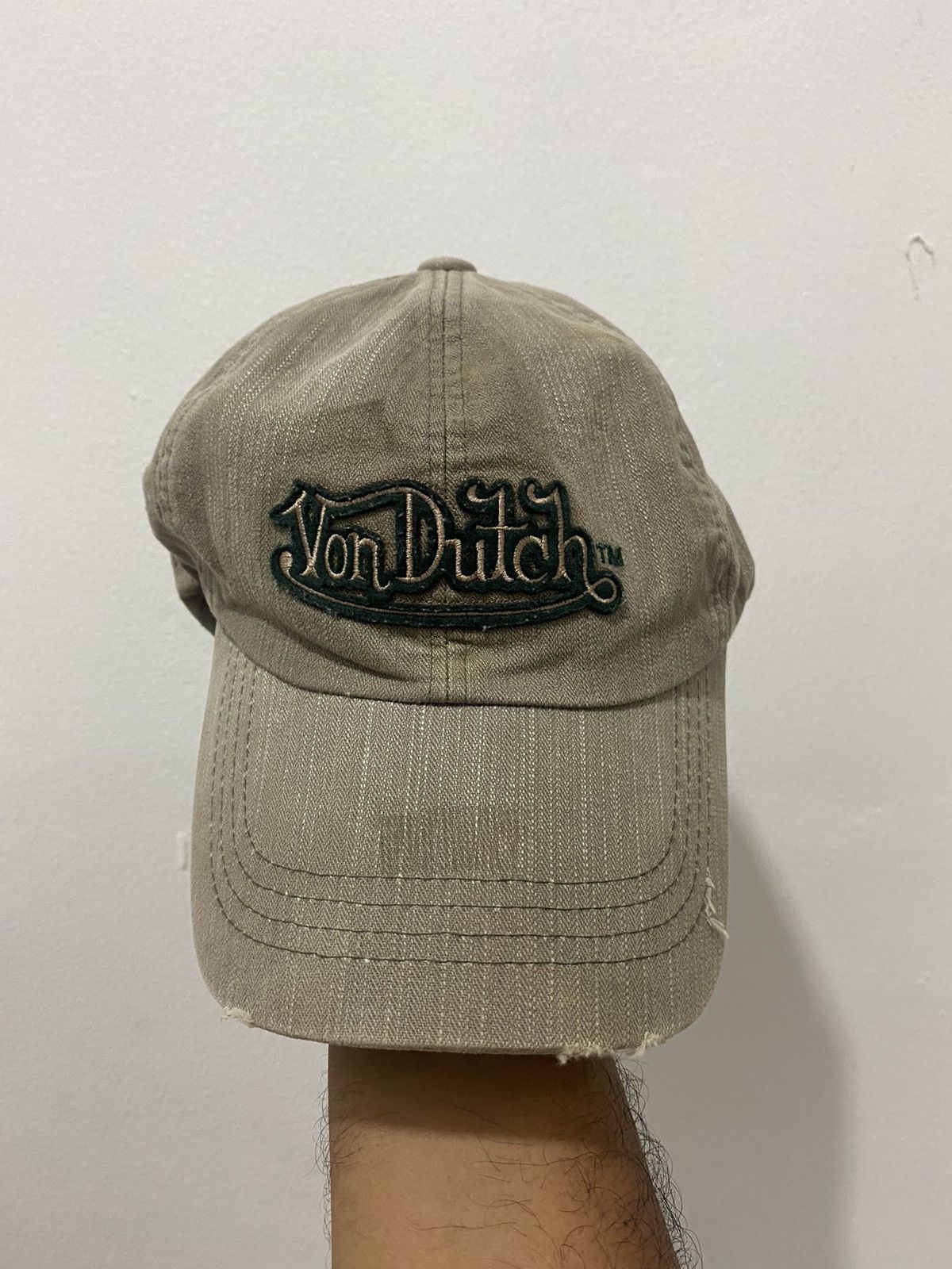 Von Dutch 🔥Vintage🔥 Distressed Von Dutch Belt Leather Strap Size ONE SIZE - 2 Thumbnail